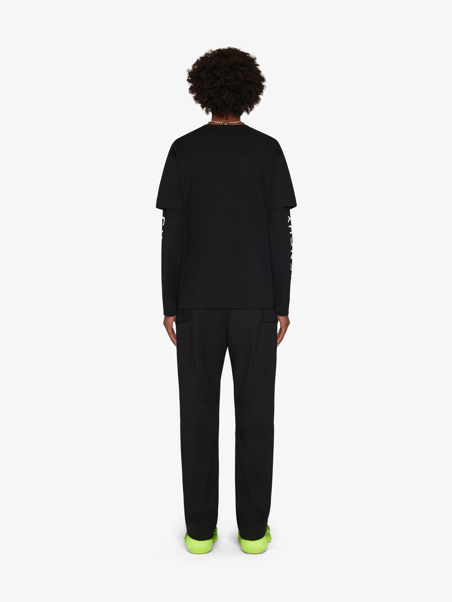 GIVENCHY double layered t-shirt in cotton | Givenchy US | Givenchy