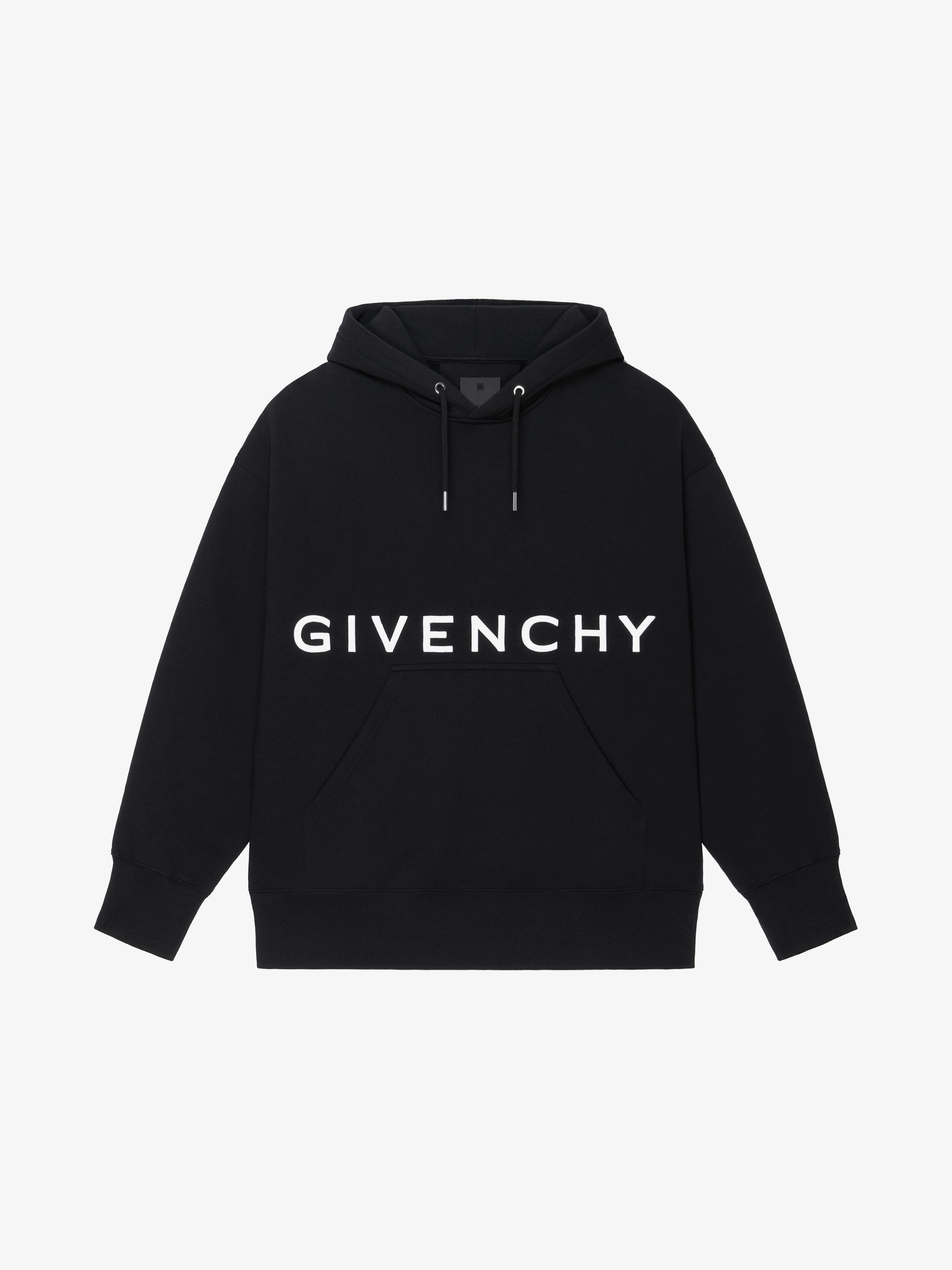 Givenchy Hoodie  4g En Molleton In Black