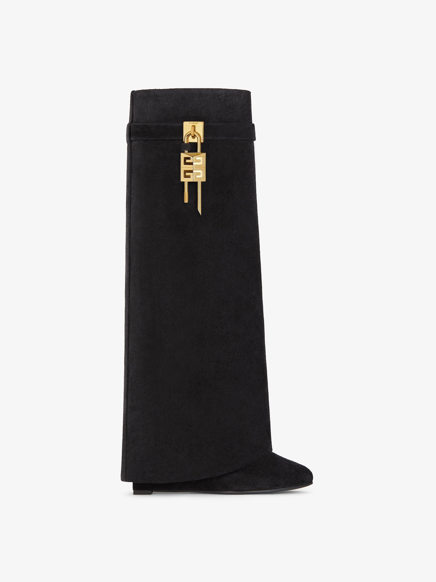 Bottes Cuir Suédé Noir Annabella Club - Taille 39 - Talon 7 Cm - Italie - Occasion TTB état