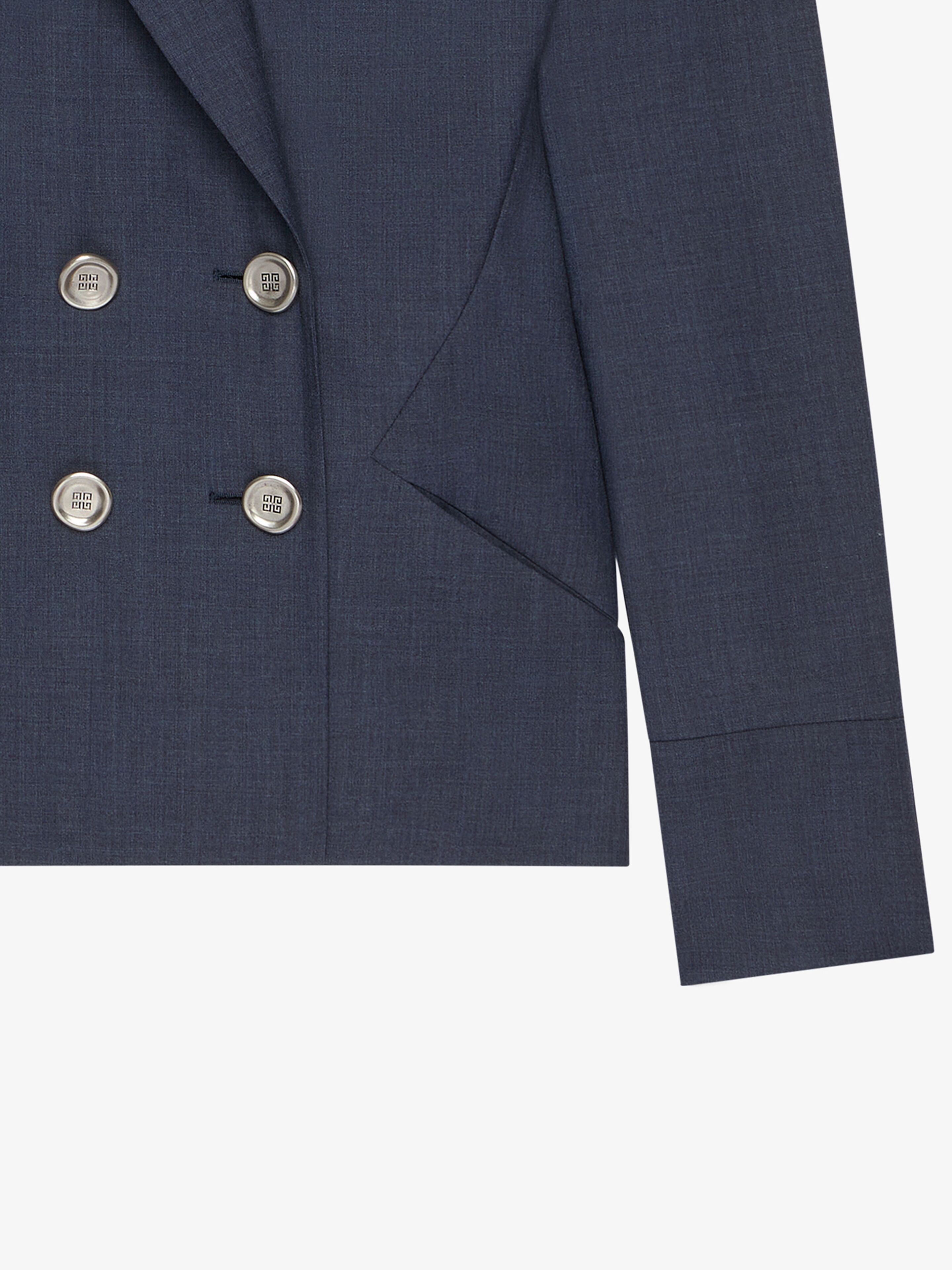 Slim fit jacket in wool | Givenchy CA | Givenchy
