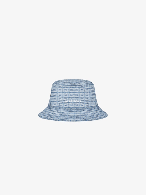 GIVENCHY bucket hat in 4G denim - light blue | Givenchy