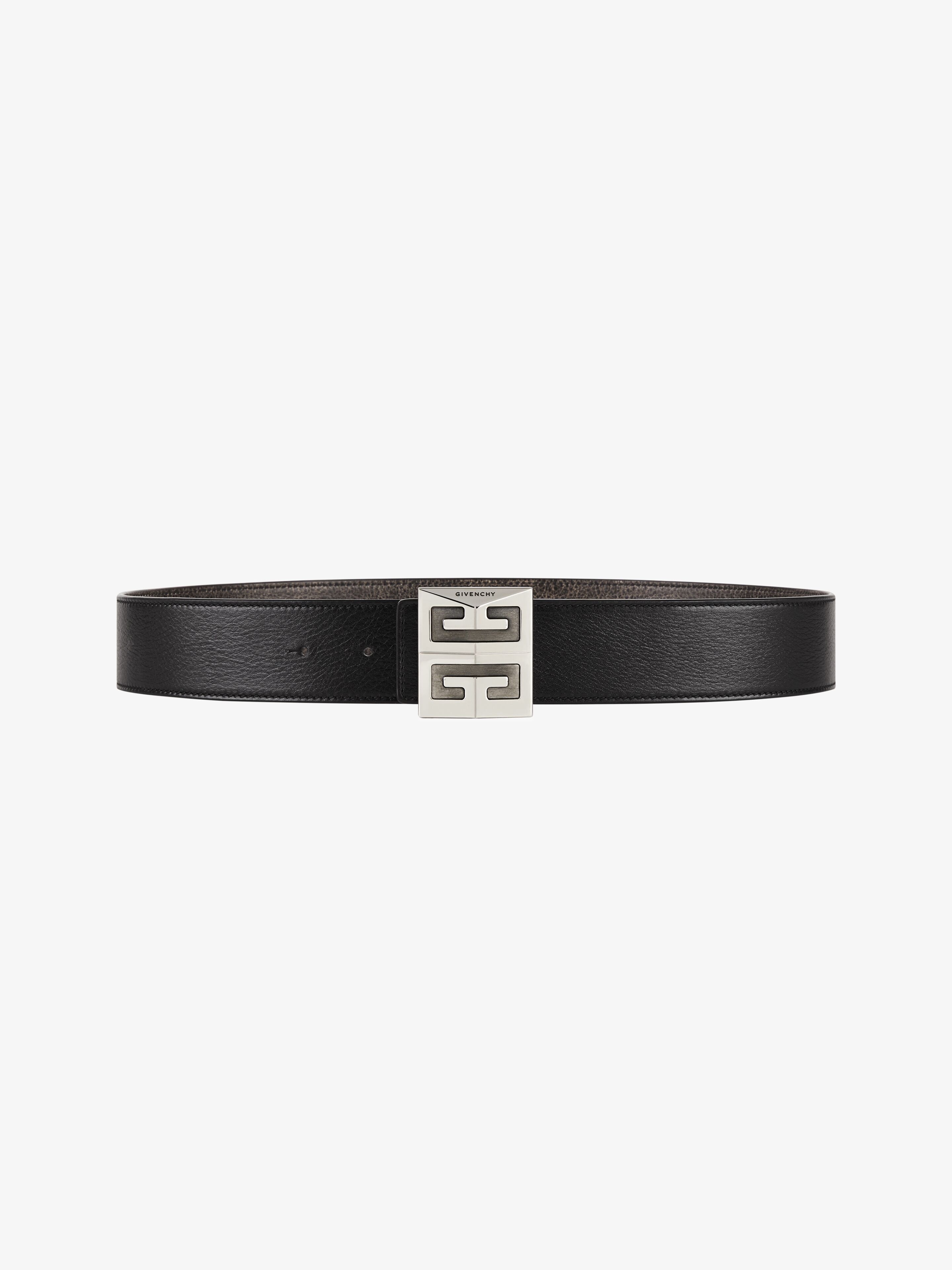 Givenchy 4G Reversible Belt In Leather Black Men 85