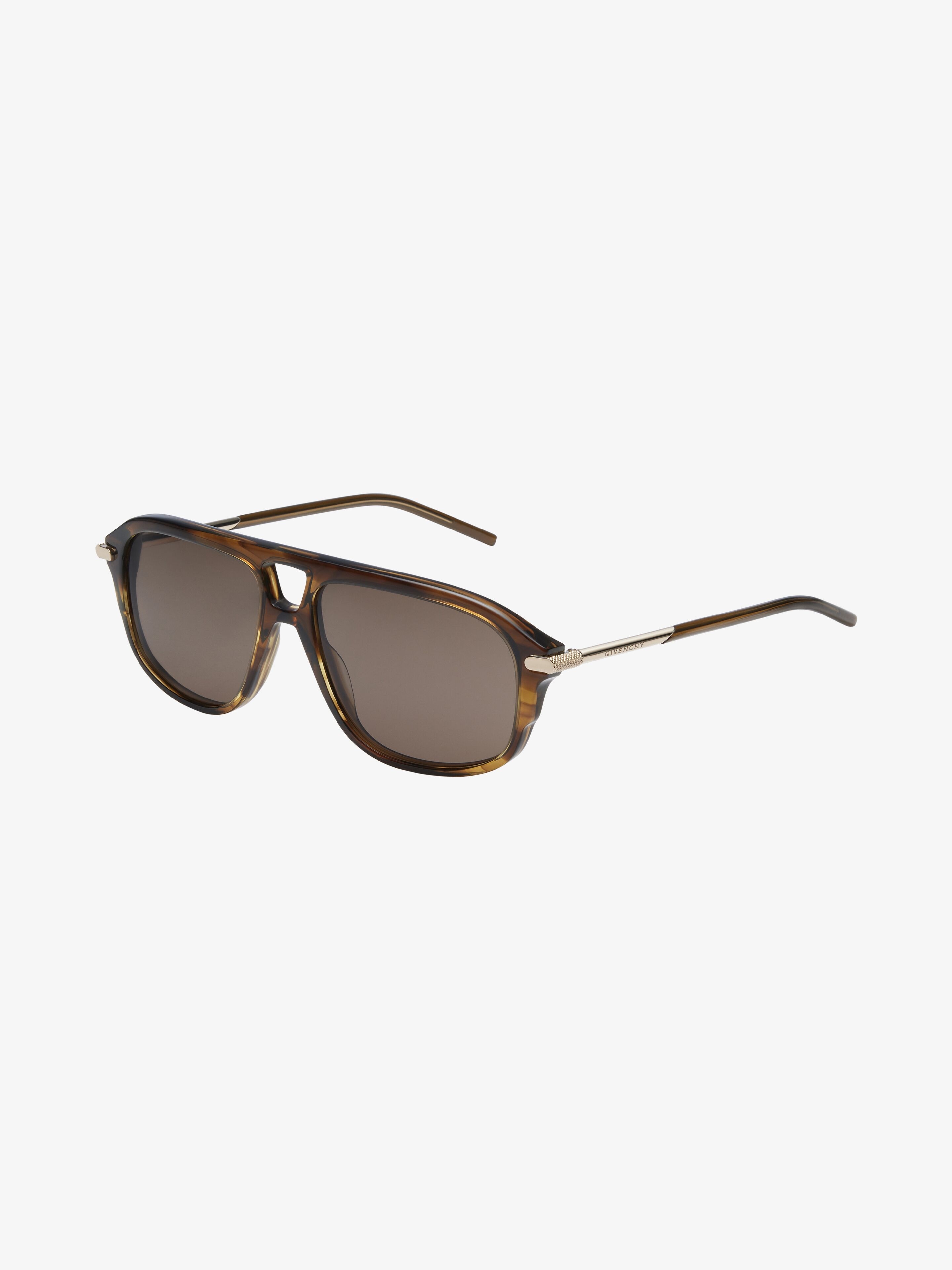 GV One sunglasses in acetate and metal in - brown | Givenchy US GV One sunglasses in acetate and metal in - brown | Givenchy US