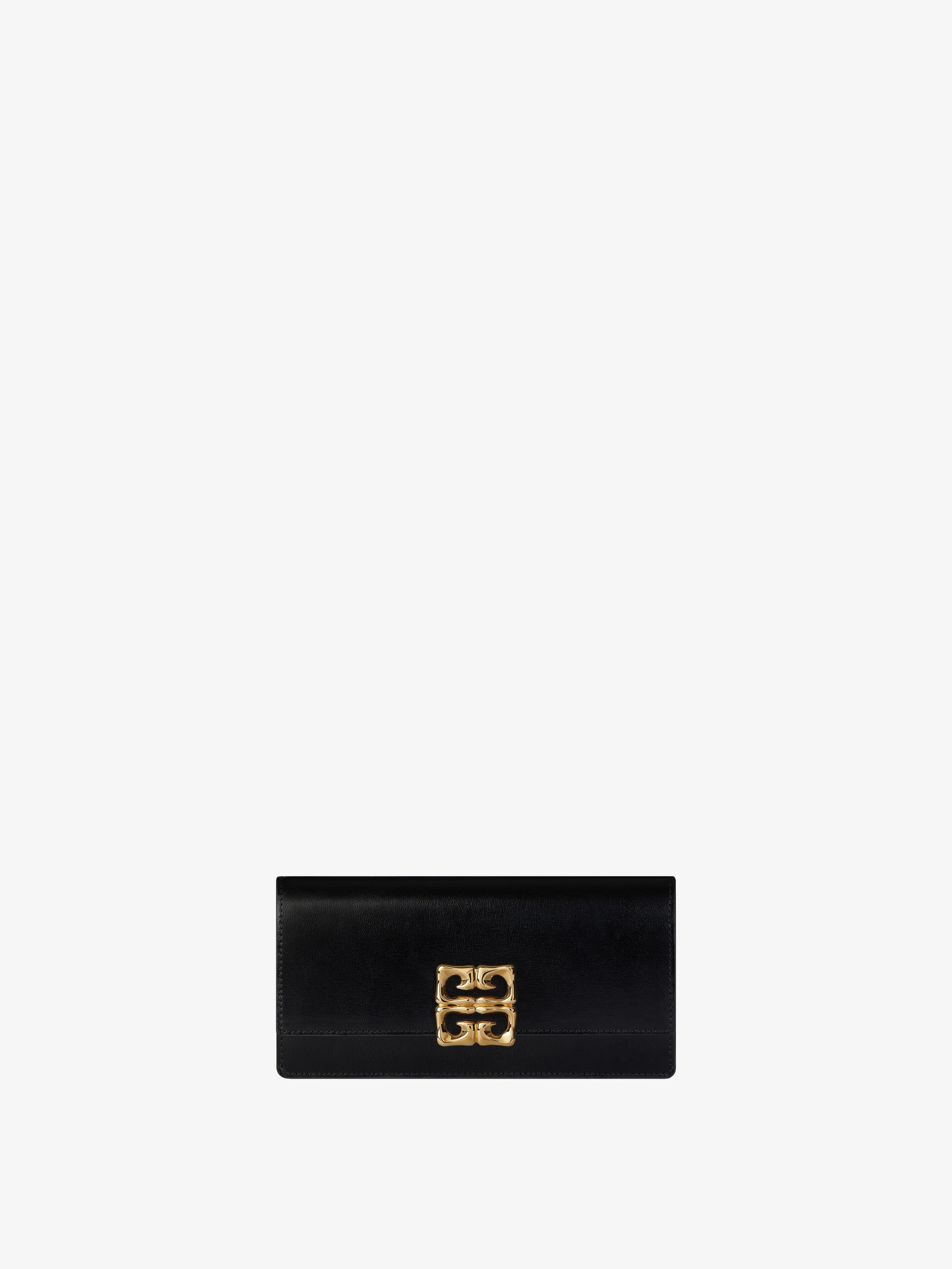 Shop Givenchy 4g Liquid Wallet In Box Leather In Multicolor