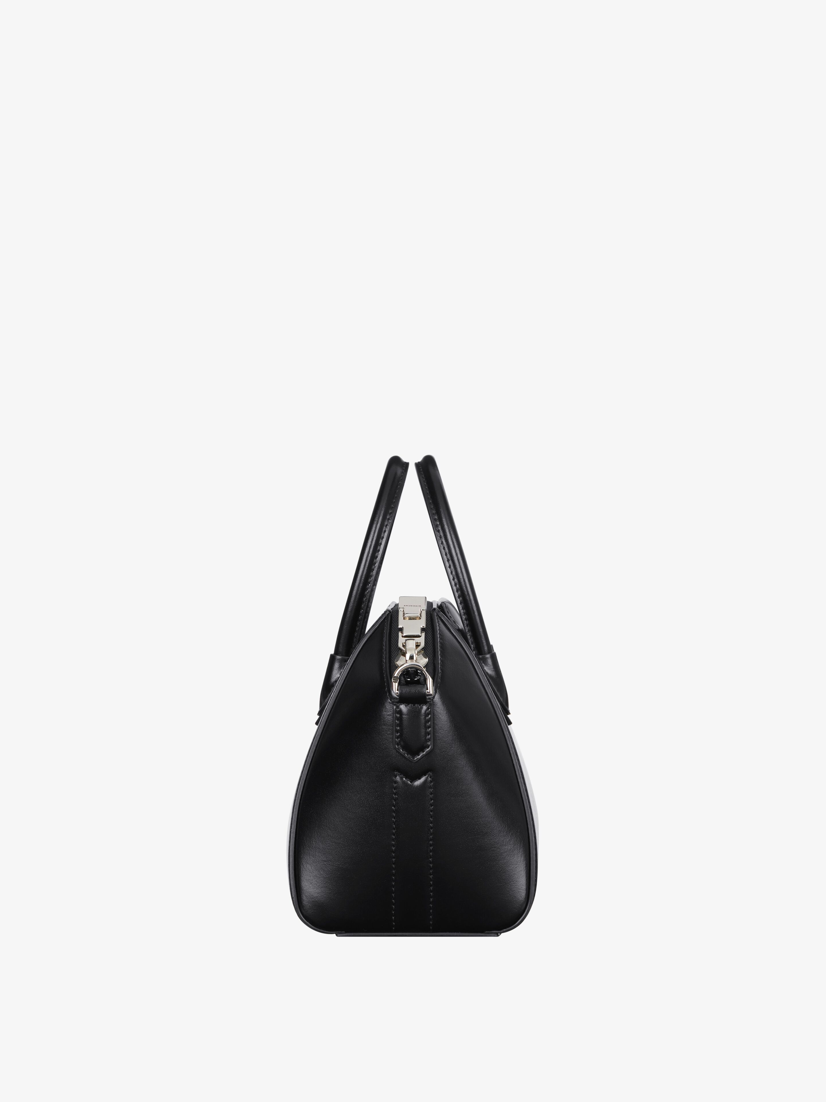 Mini Antigona bag in grained leather