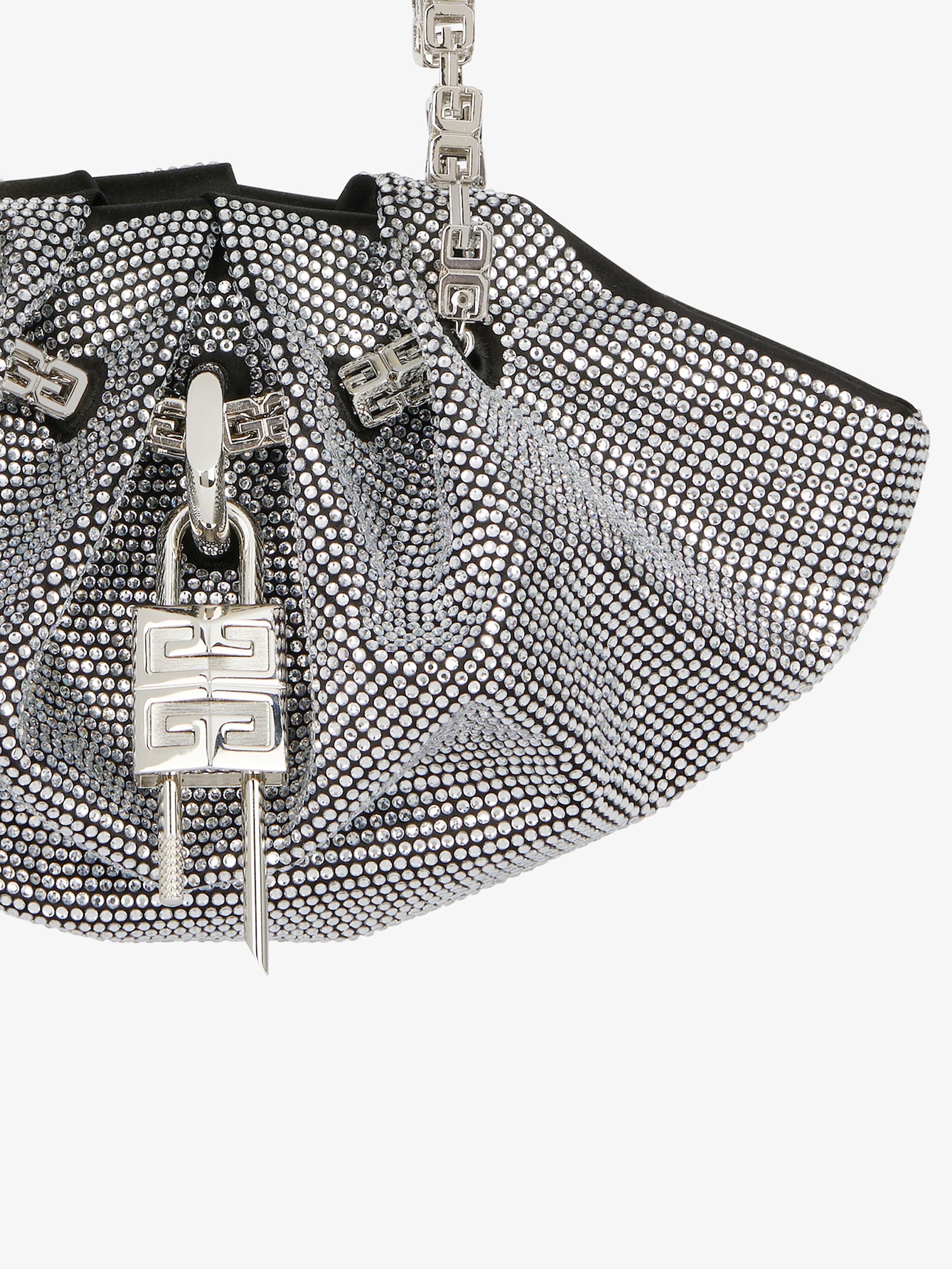 Mini Kenny bag in satin with strass Givenchy US