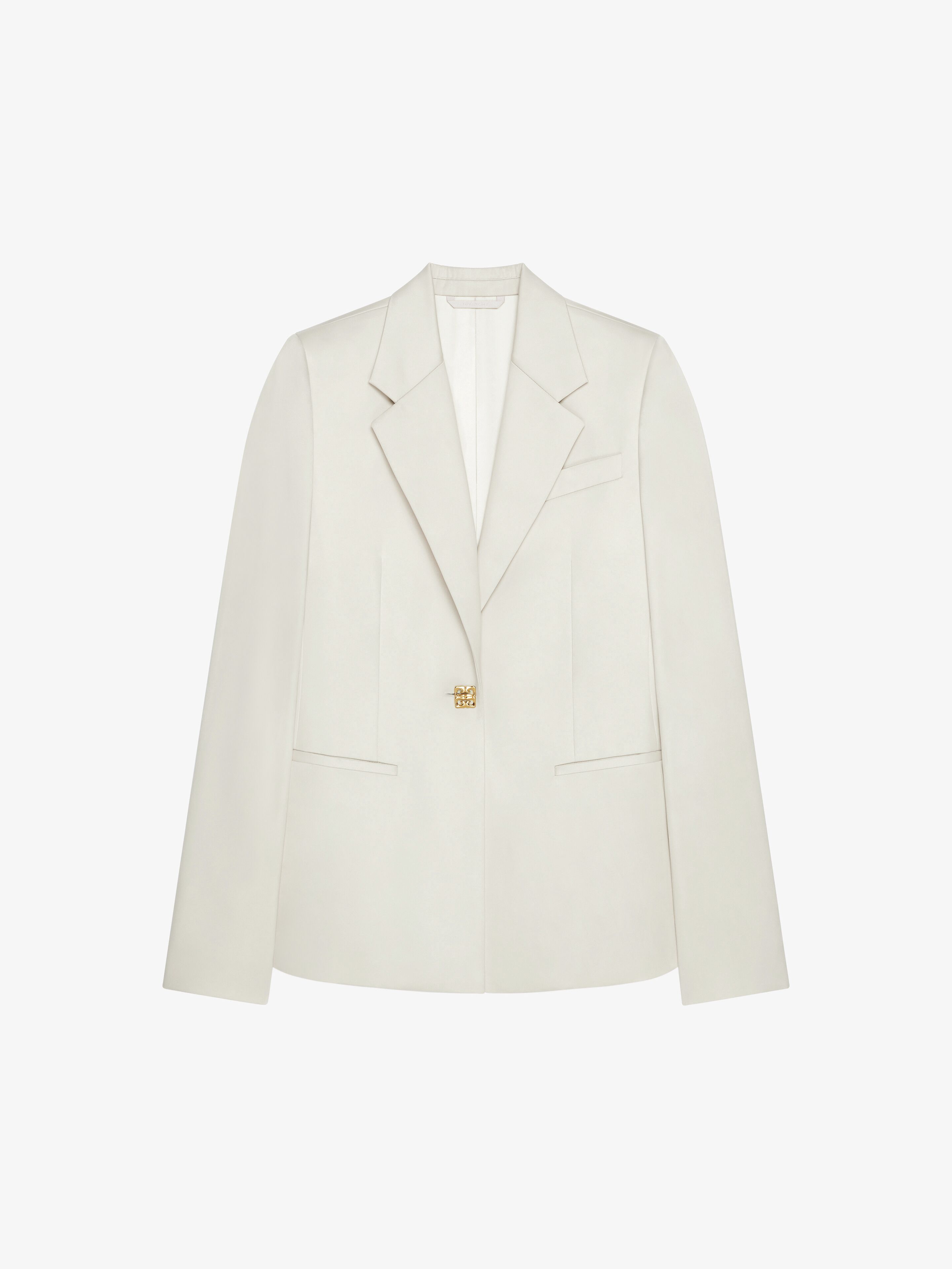 Shop Givenchy Jacket In Cotton With 4g Liquid Detail