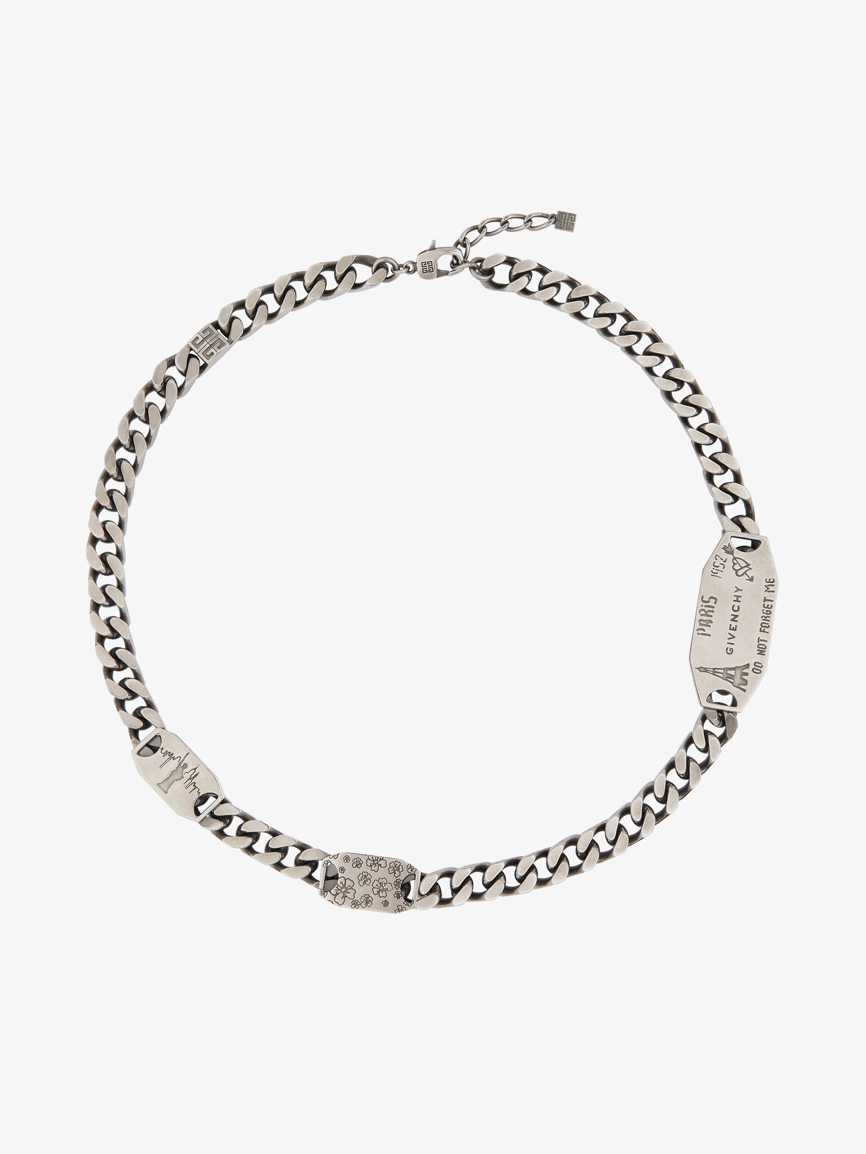 Givenchy - Collier City En Métal - pour Homme