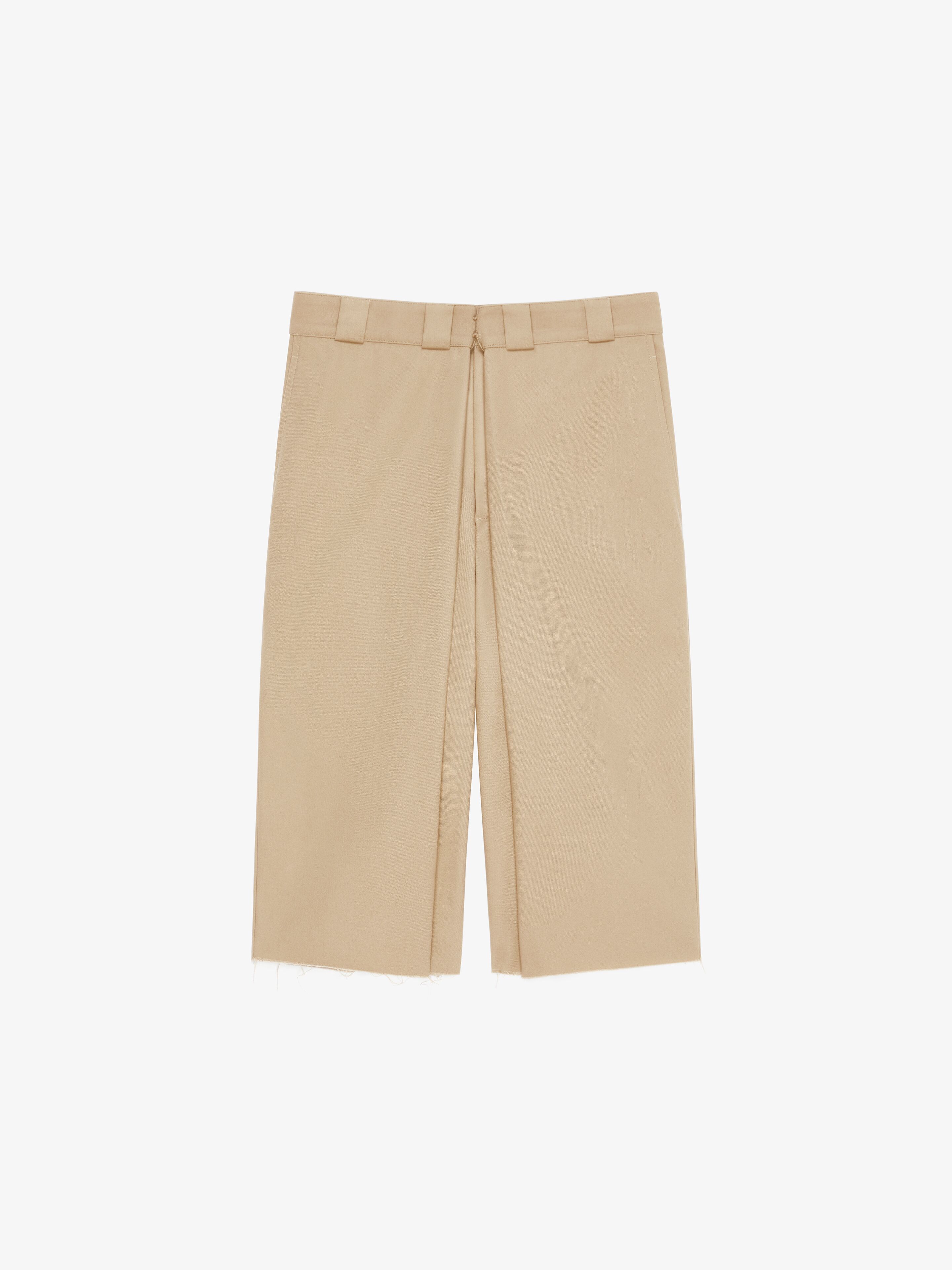 Givenchy - Bermuda Chino Extra Large En Toile - Beige - pour Homme - Taille : 56