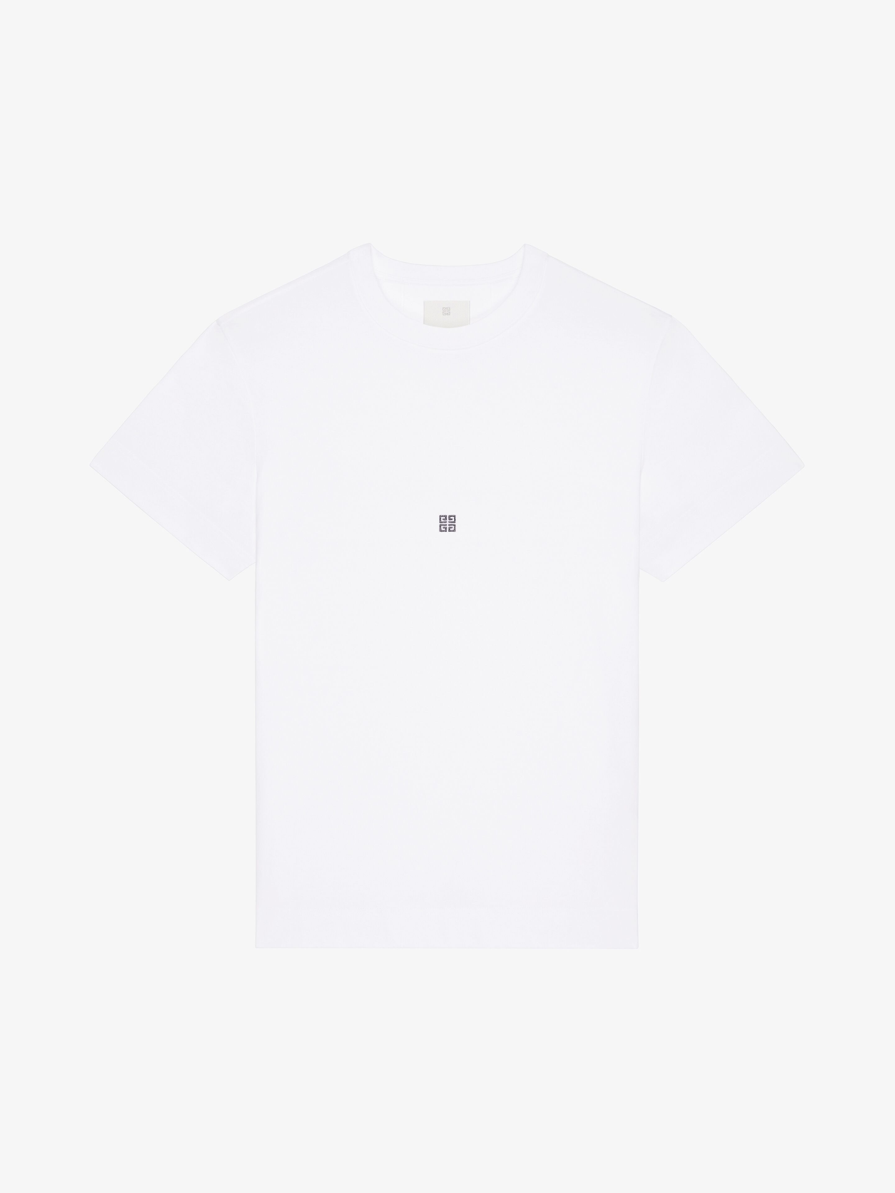 Givenchy - For Men - Slim Fit T-shirt In Cotton - White - For Men - Size: 5XL