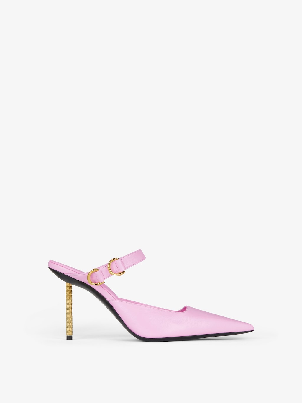 Voyou slingbacks in leather - silk pink | Givenchy US