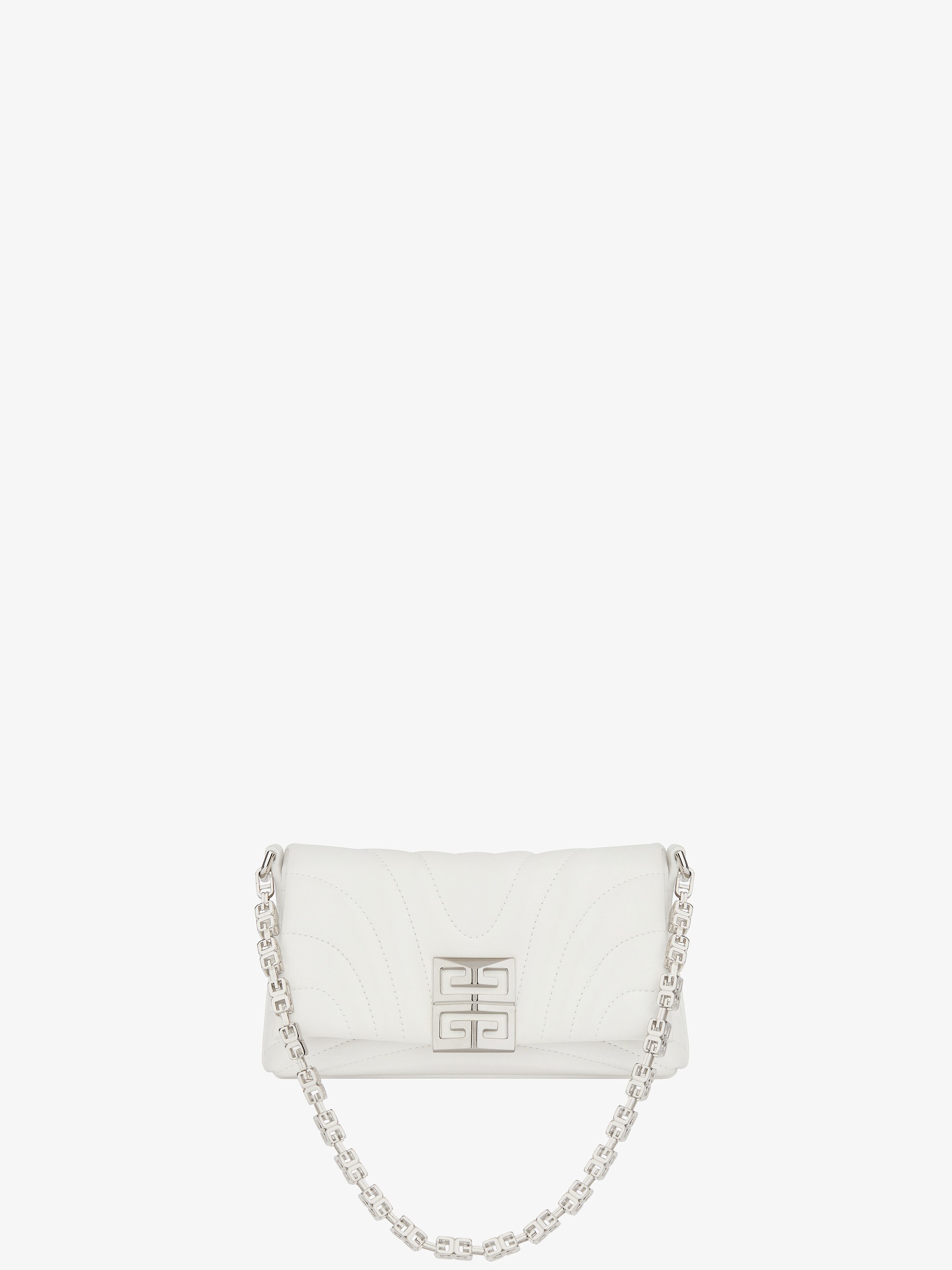 Givenchy - Sac 4G Soft Micro En Cuir Matelassé - pour Femme