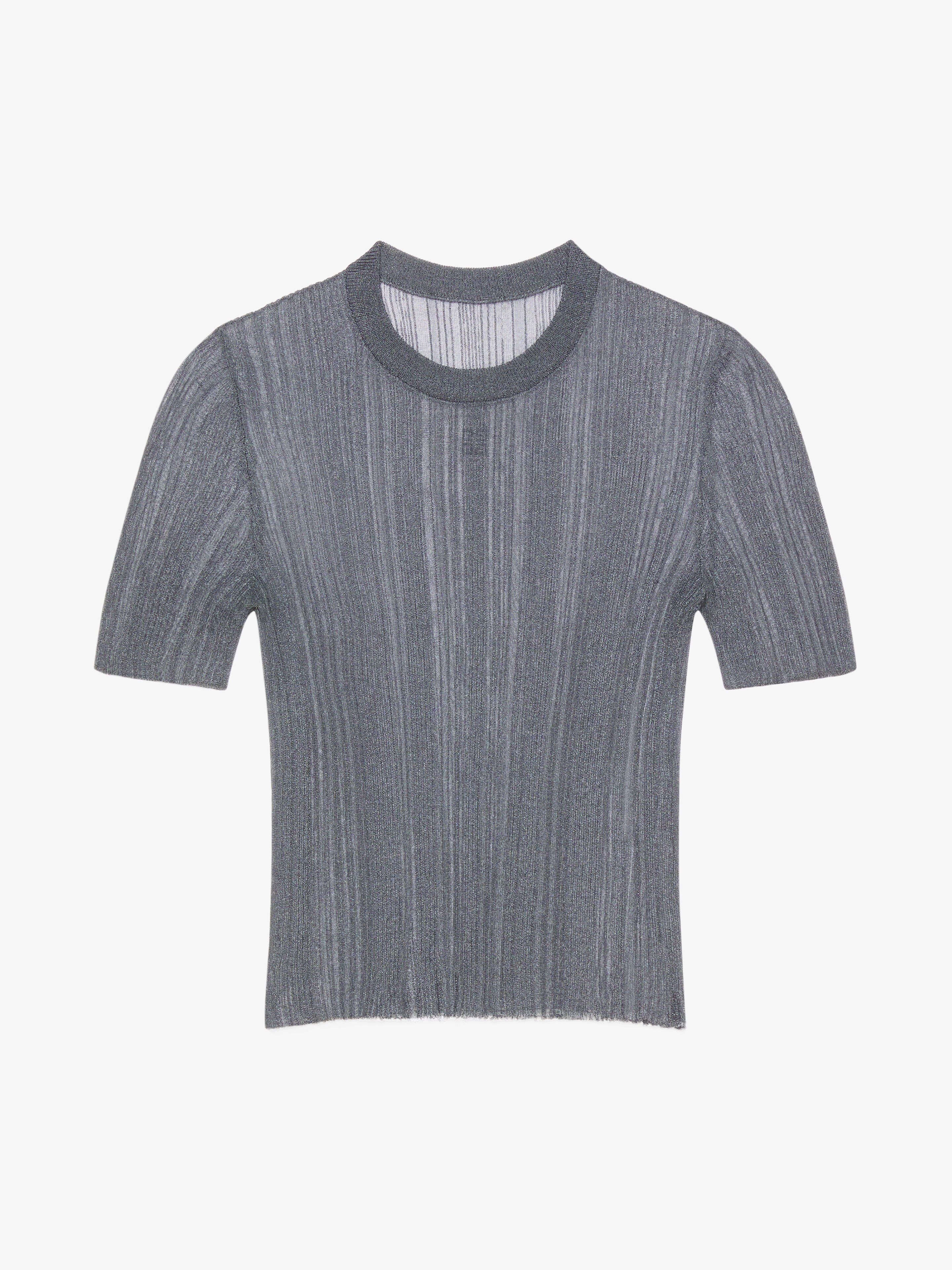 Givenchy - Pull Slim En Maille Transparente - pour Femme - Taille : XS