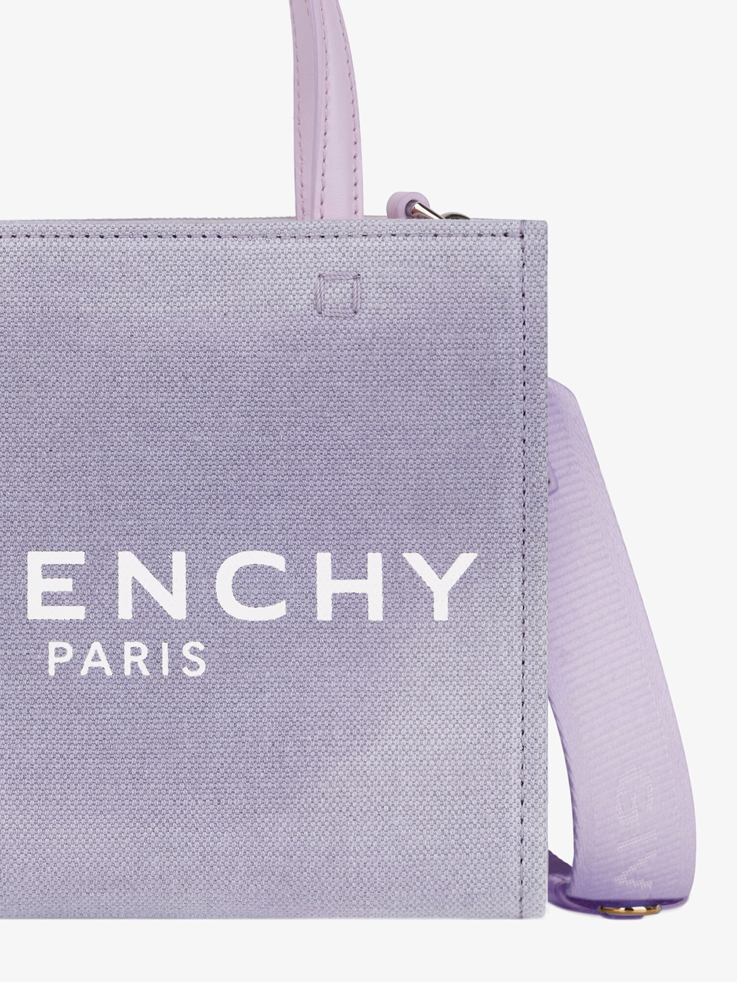 Mini G Tote shopping bag in canvas GIVENCHY Paris