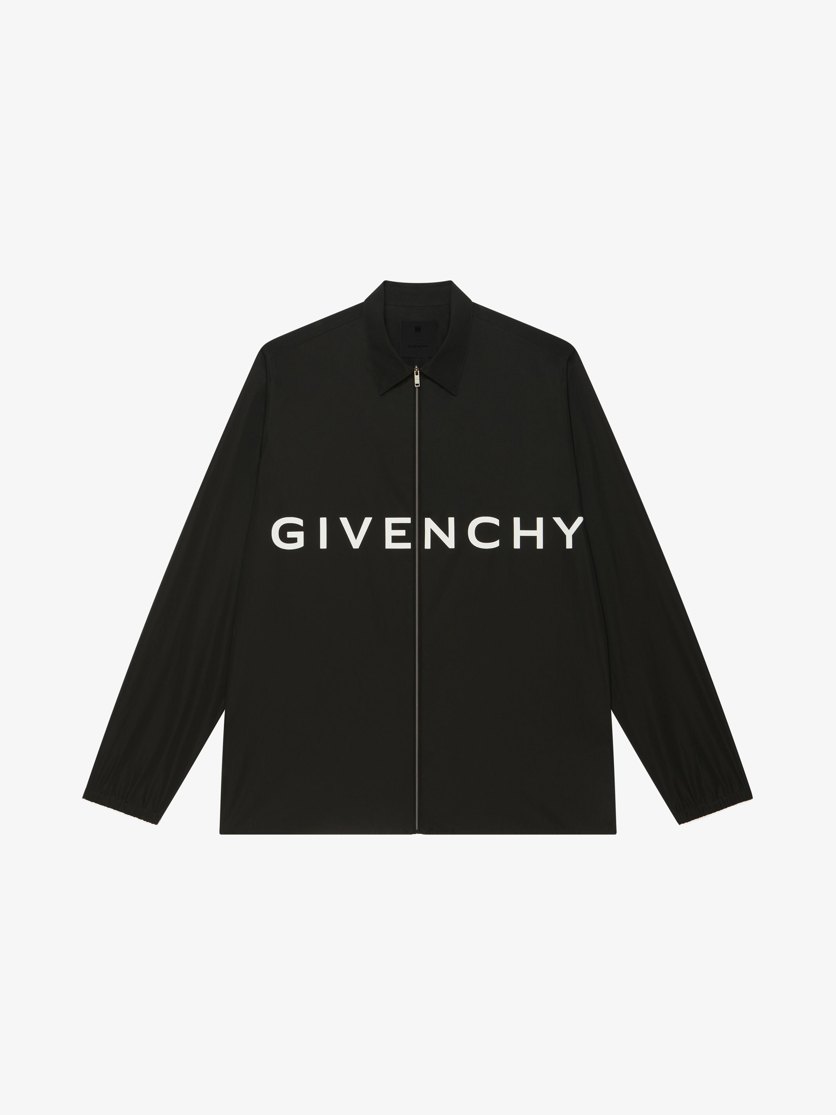 Givenchy Men's Boxy Fit Shirt In Poplin In Black