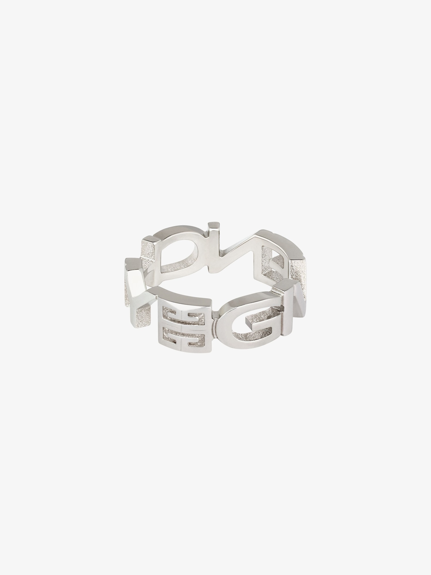 ブランドロゴ リング - シルバー | GIVENCHY JP