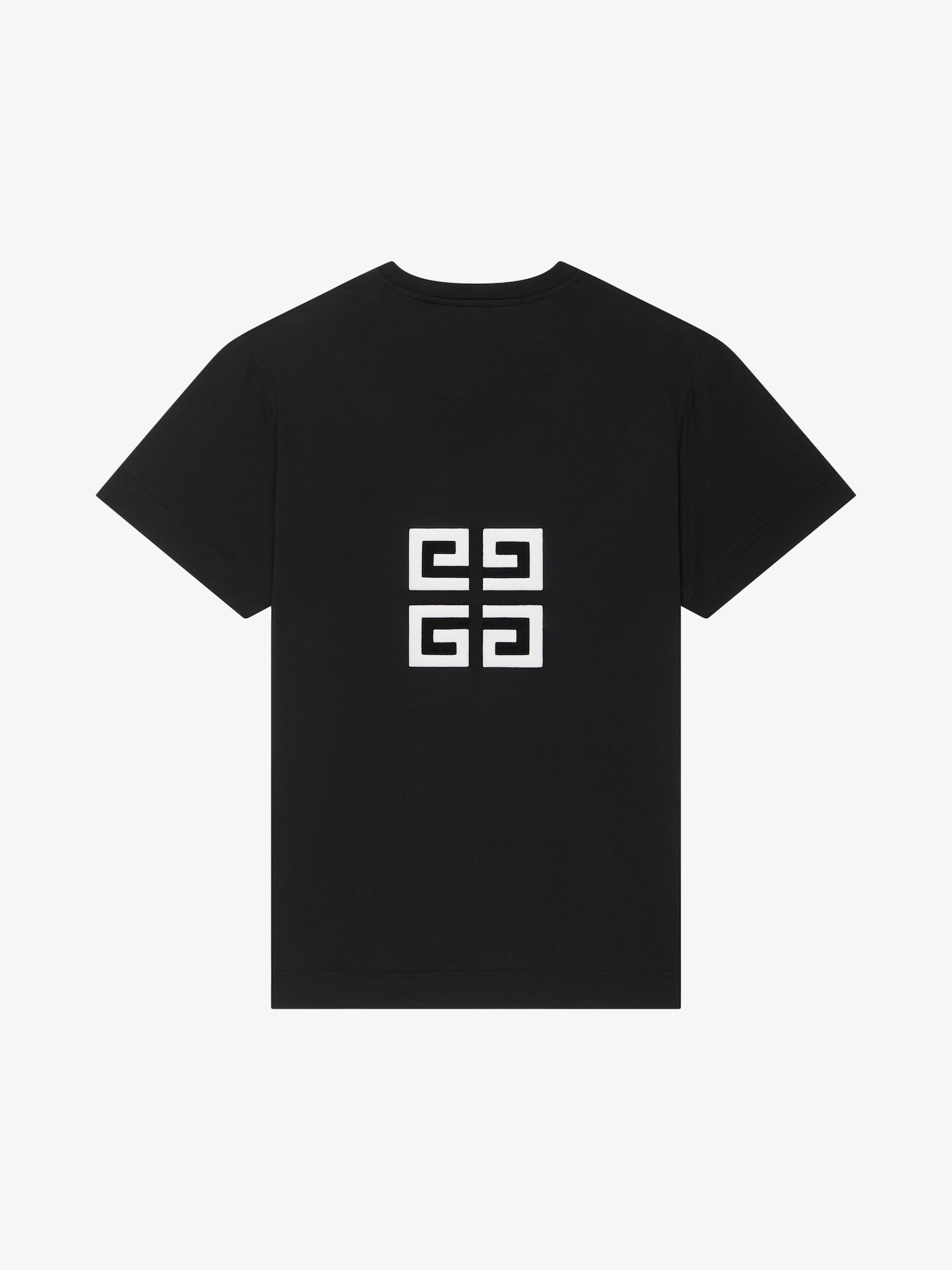 GIVENCHY 4G slim fit t-shirt in cotton - black | Givenchy US