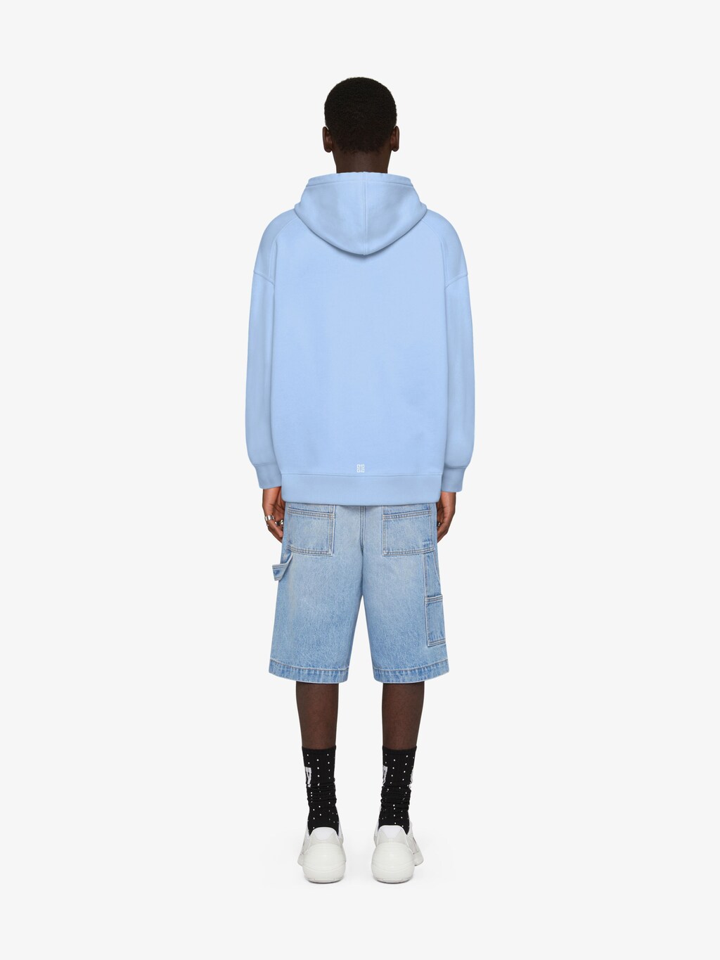 Givenchy light blue hoodie Clearance