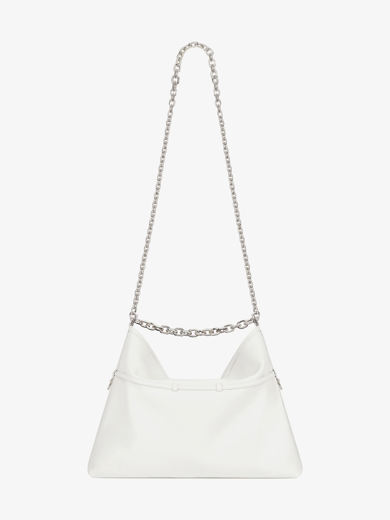 Medium Voyou Chain Bag In Leather Givenchy GB Givenchy mini-antigona-stretch-bag-in-box-leather-citrus-green-givenchy-gb