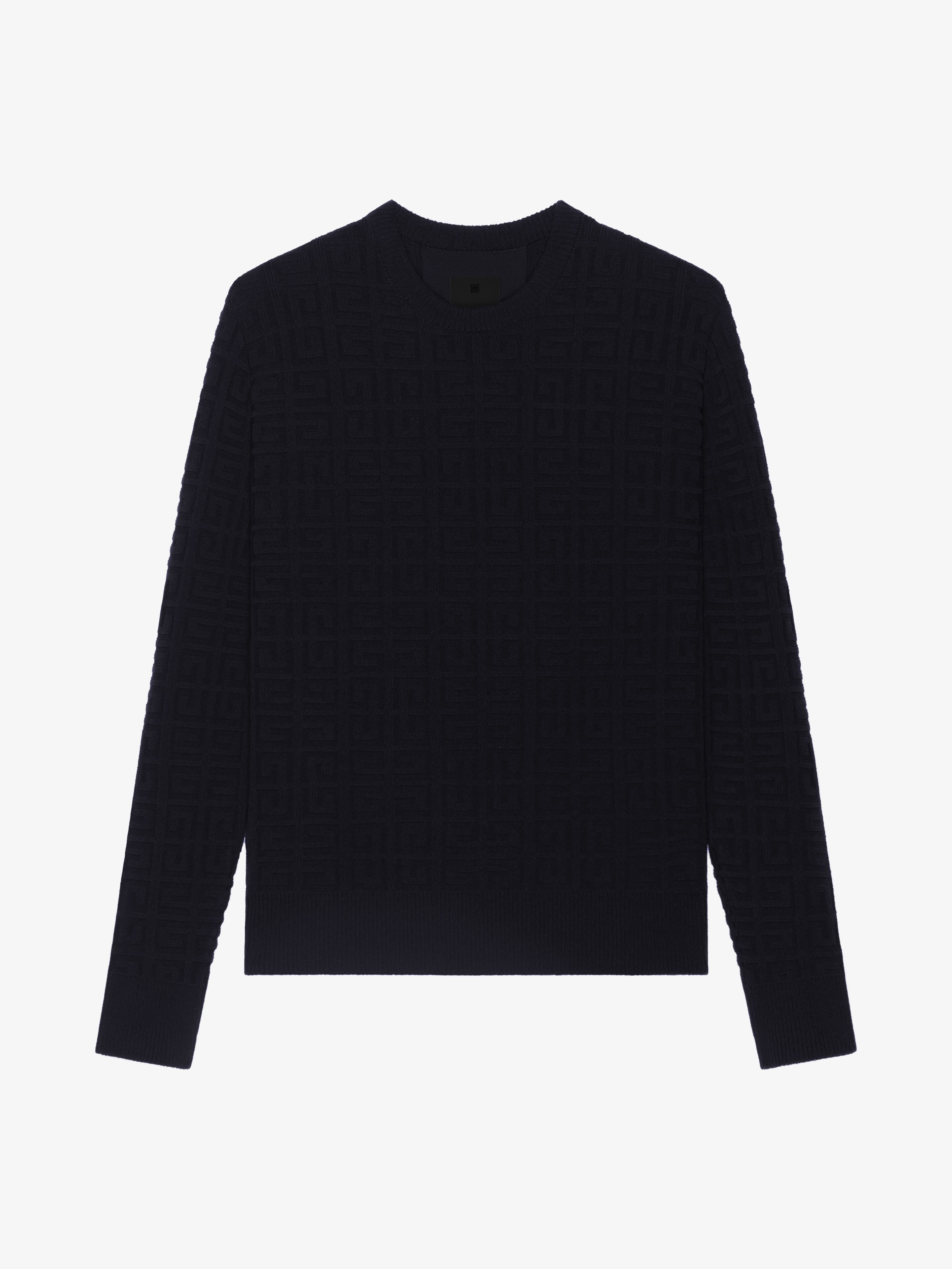 Givenchy Star Neckline Knitted Jumper Black
