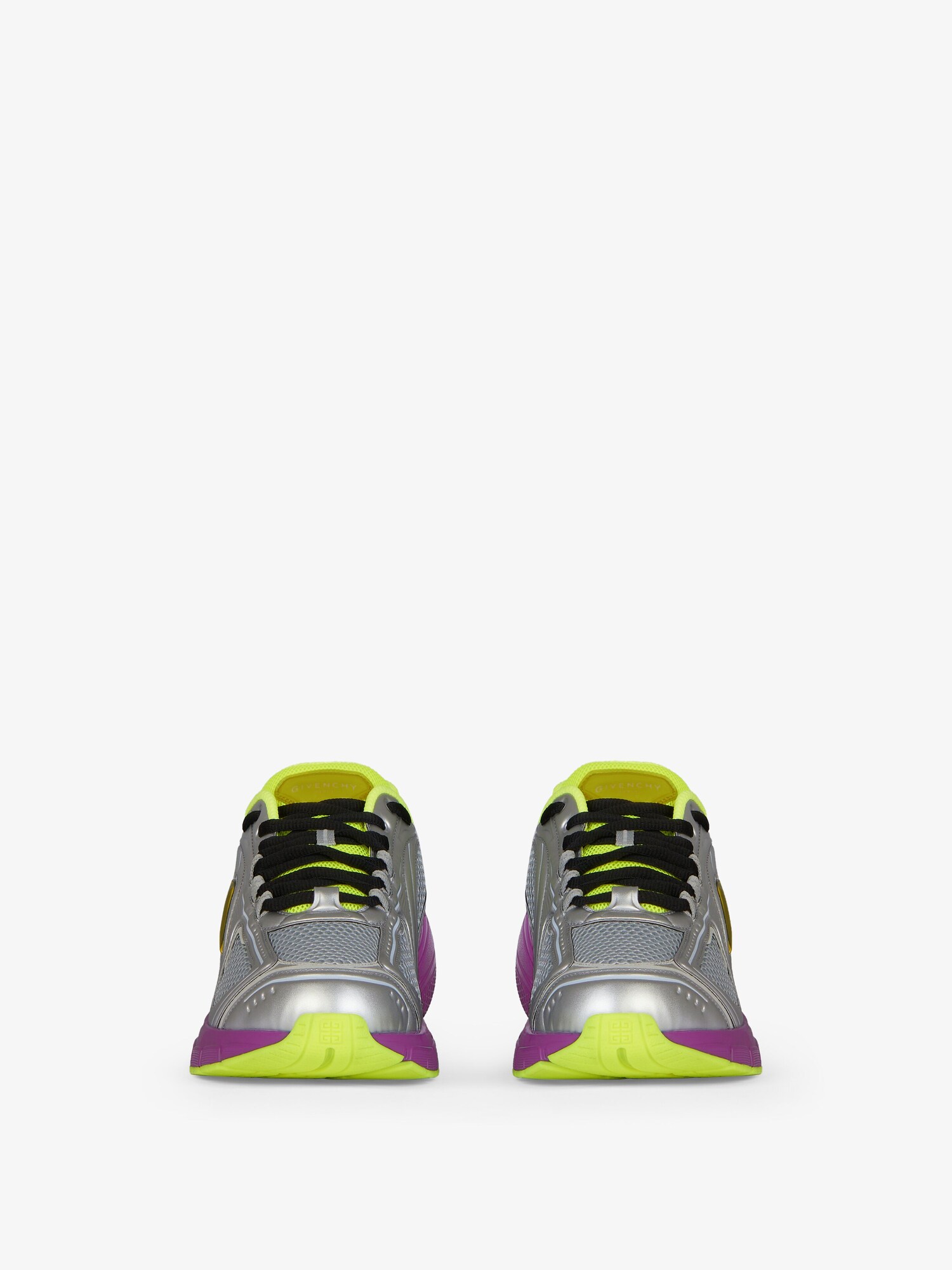 TKMX Runner sneakers in mesh and synthetic leather silvery