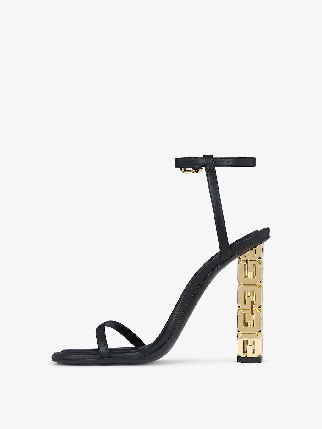 G Cube sandals in leather in - black | Givenchy US