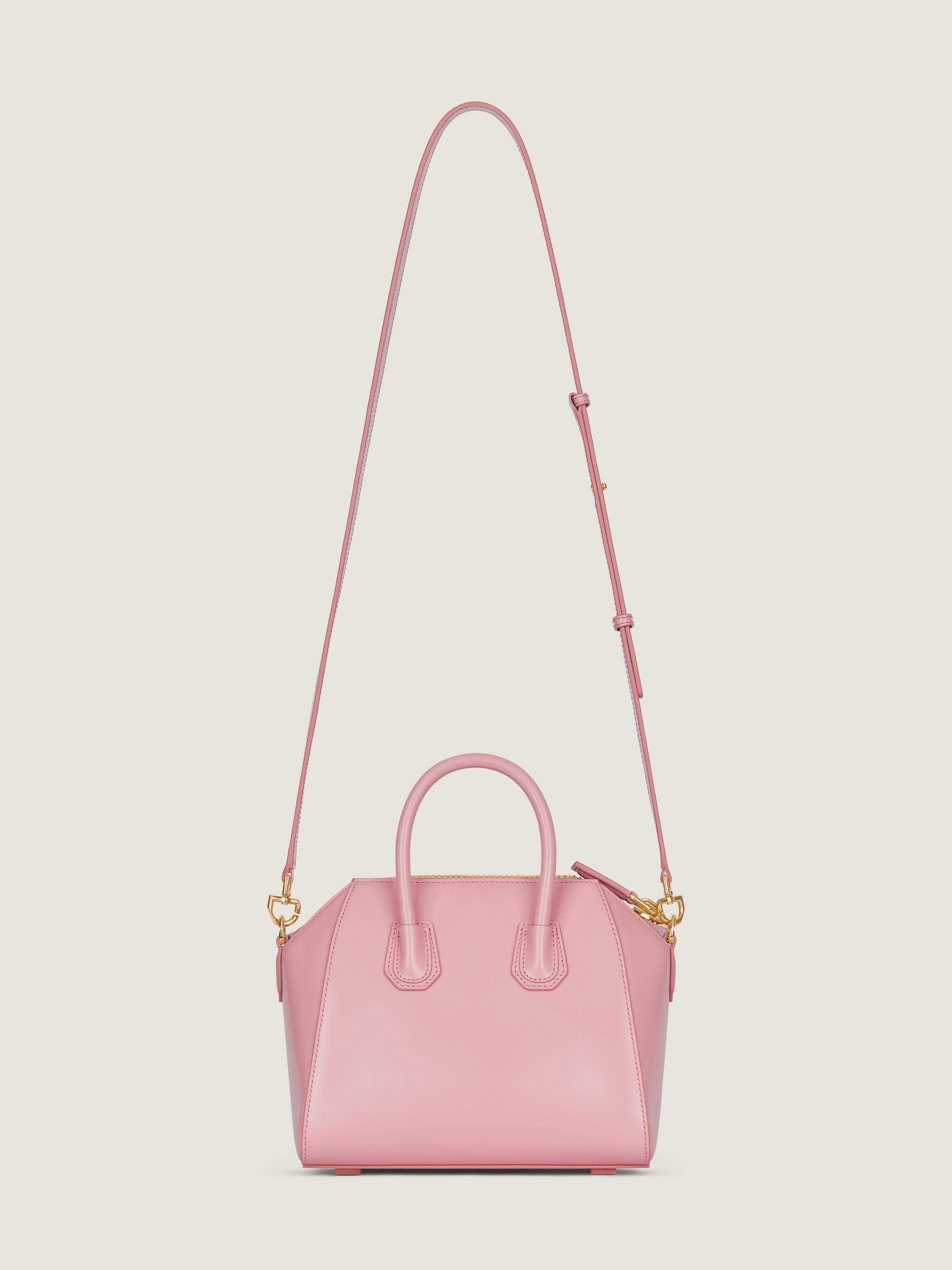 ハンドバッグ GIVENCHY LILAC LEATHER MINI ANTIGONA HANDBAG Mini Antigona Lock bag in Box leather in - lavender