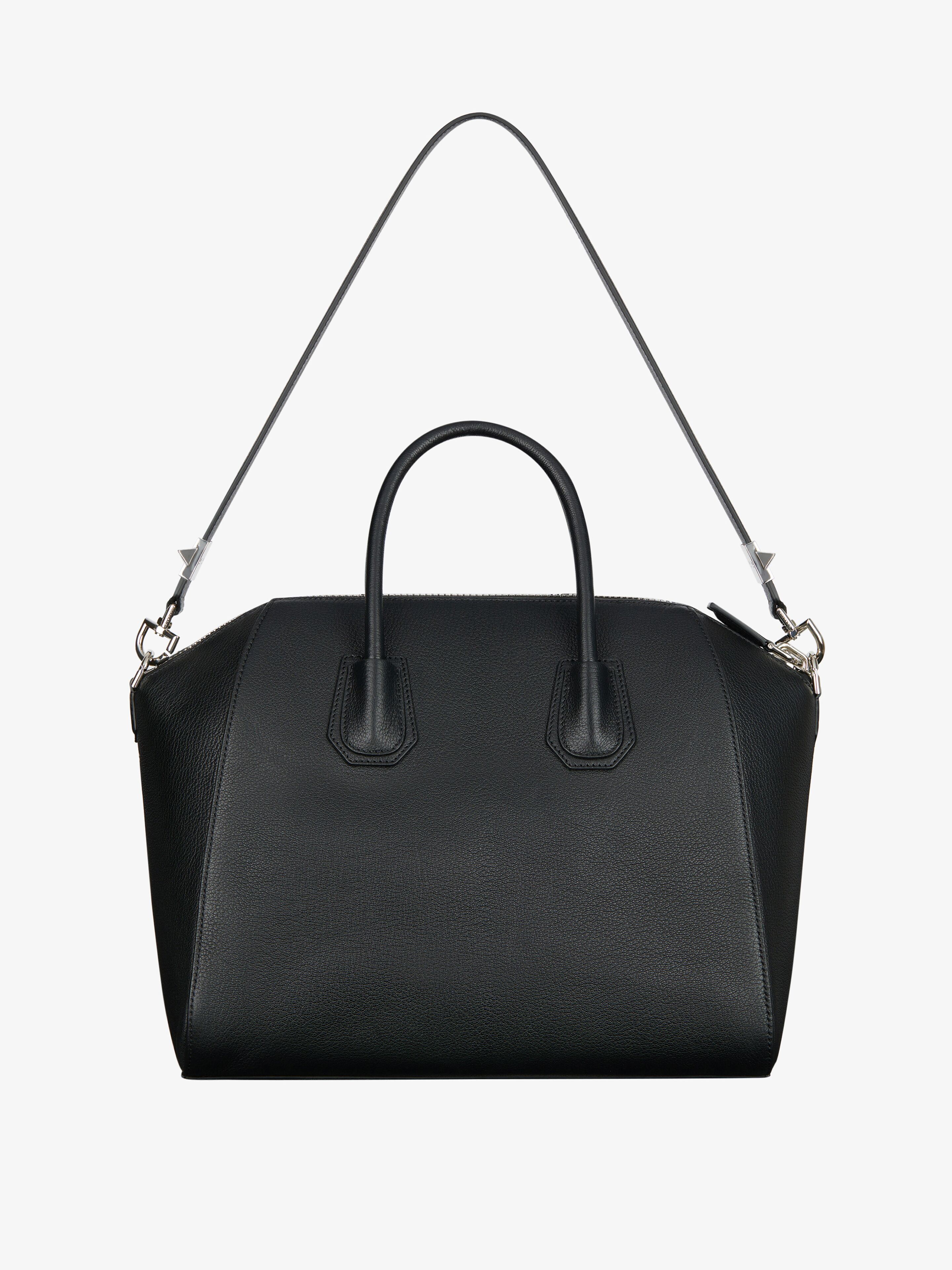 Medium Antigona bag in grained leather in - black | Givenchy US