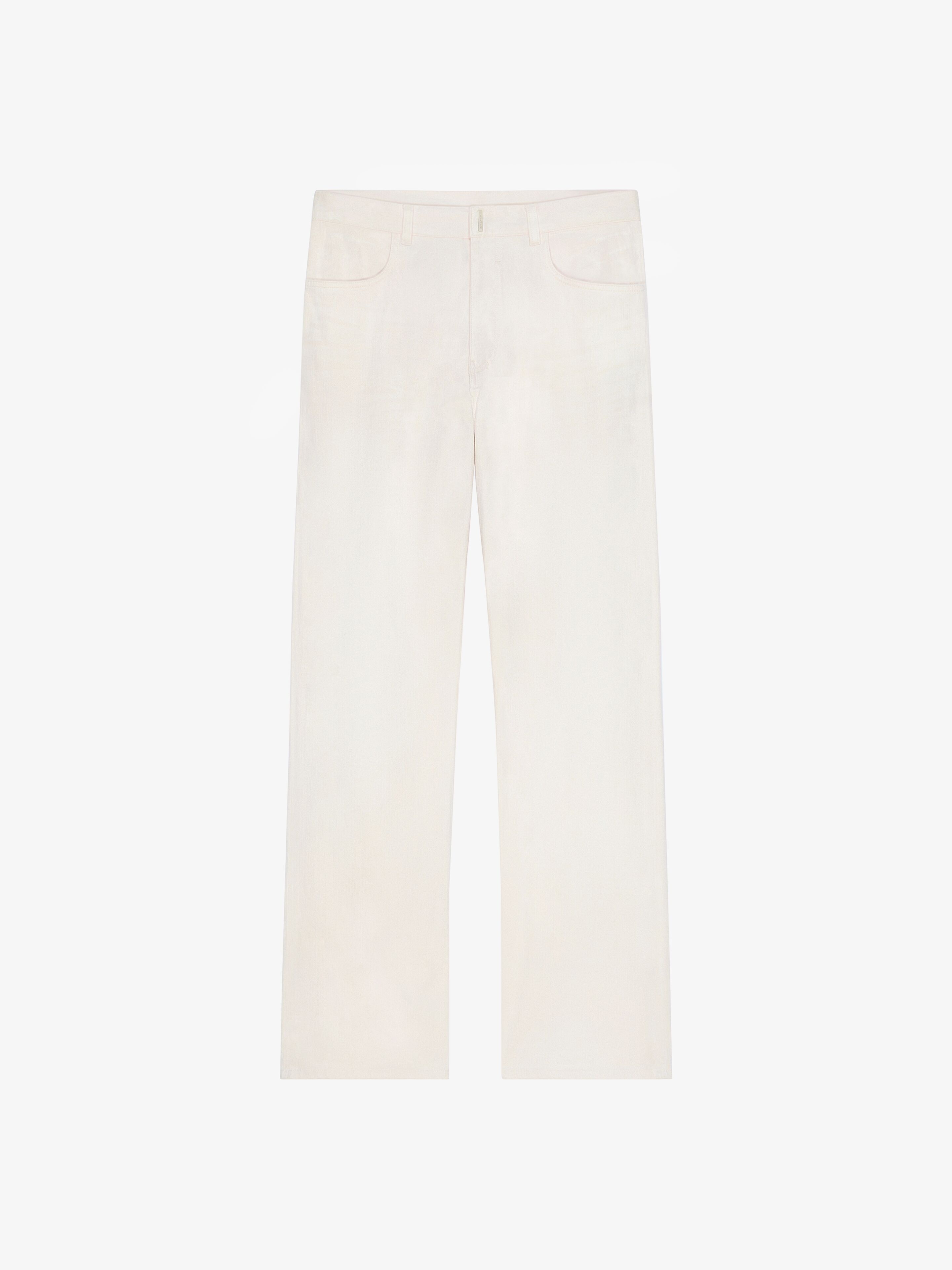 Shop Givenchy Jeans In Denim In Pale Pink