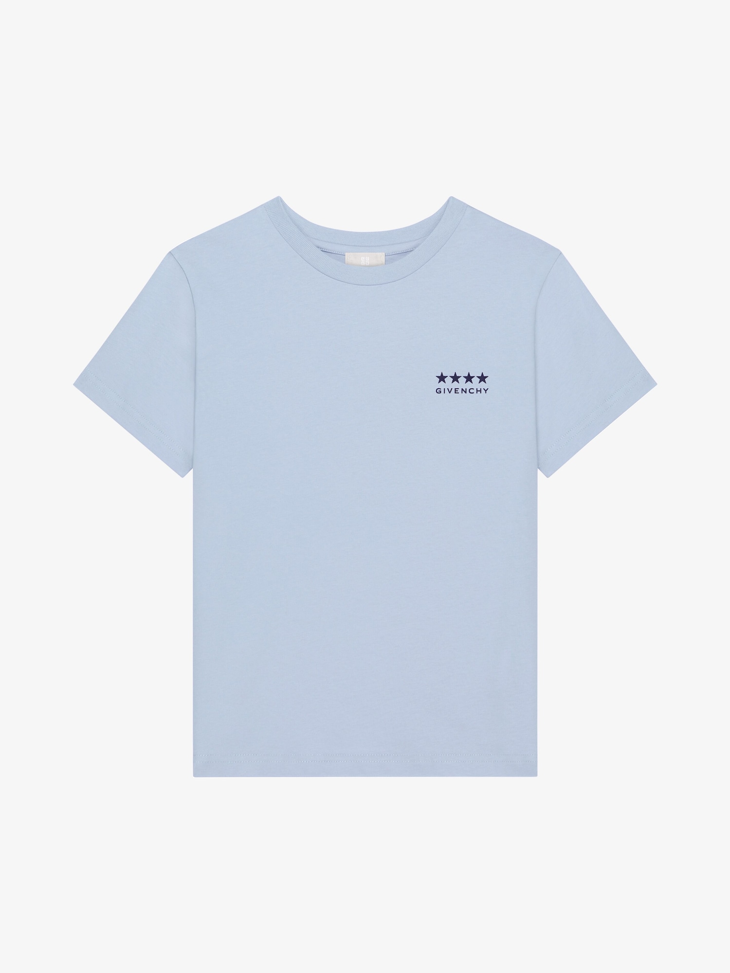 4G t-shirt in cotton in - light blue | Givenchy US