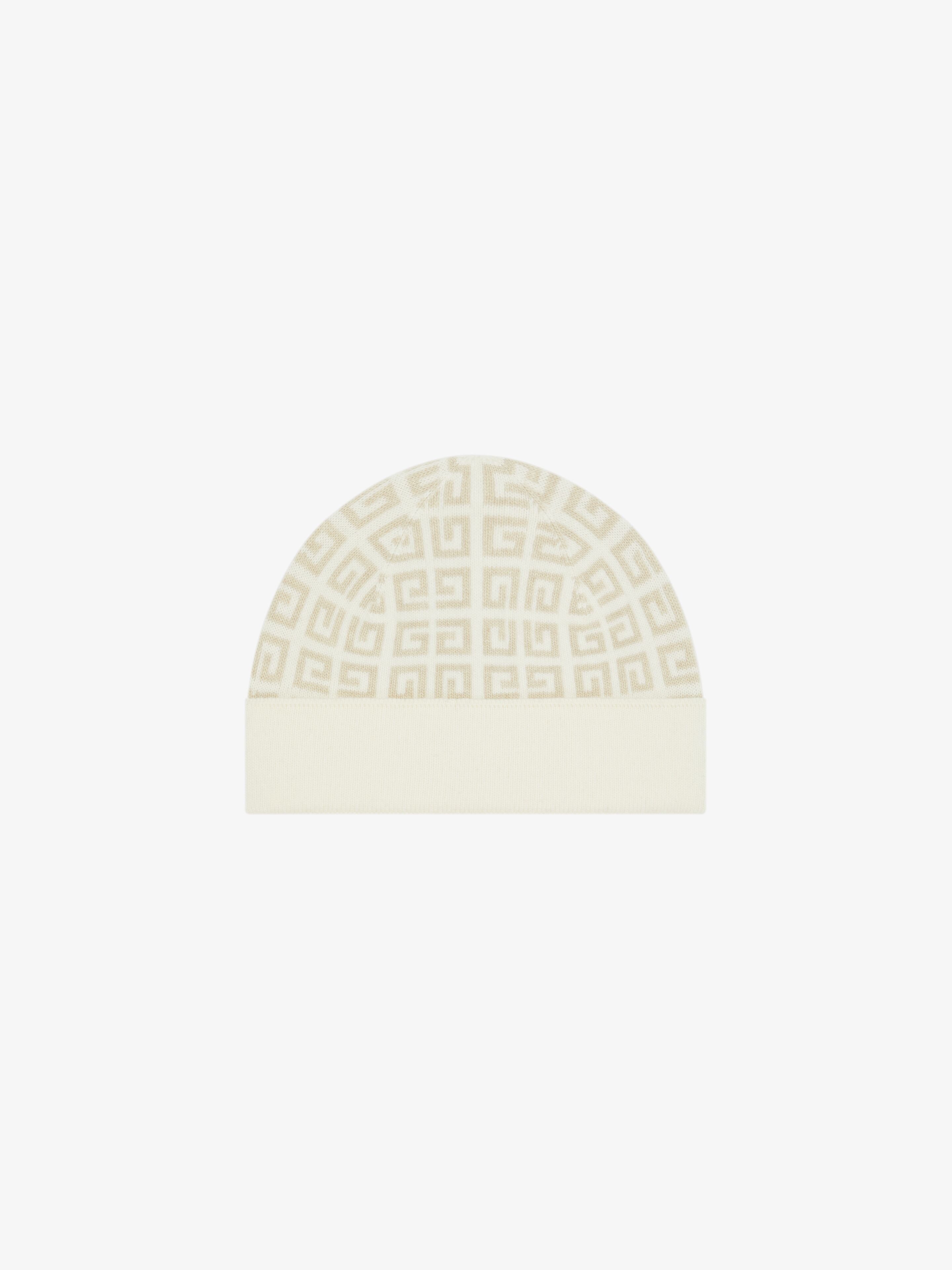 Givenchy - Bonnet Double Face 4G En Laine Et Cachemire - pour Femme