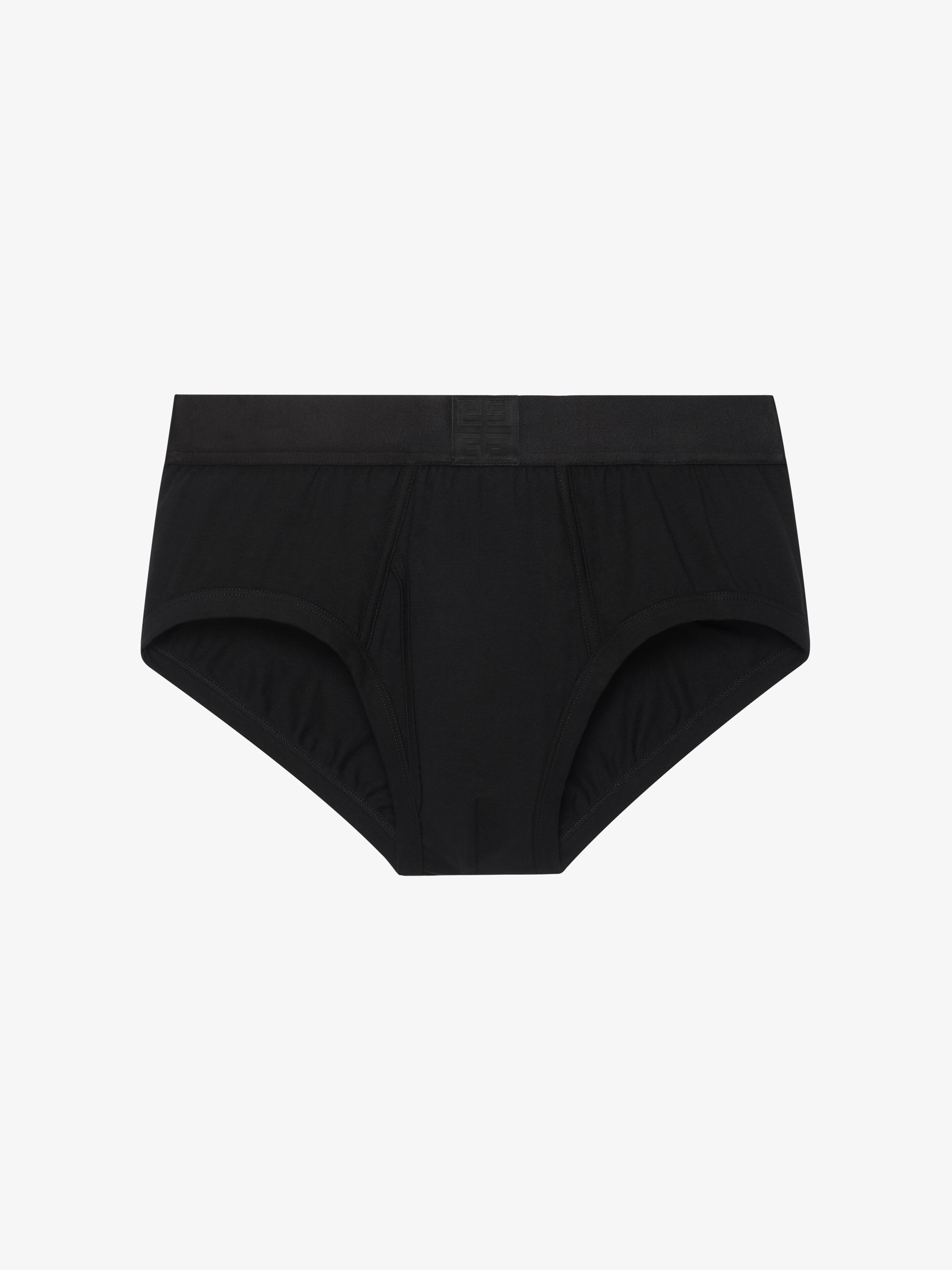Givenchy Men's 4g Brief In Jersey In Black
