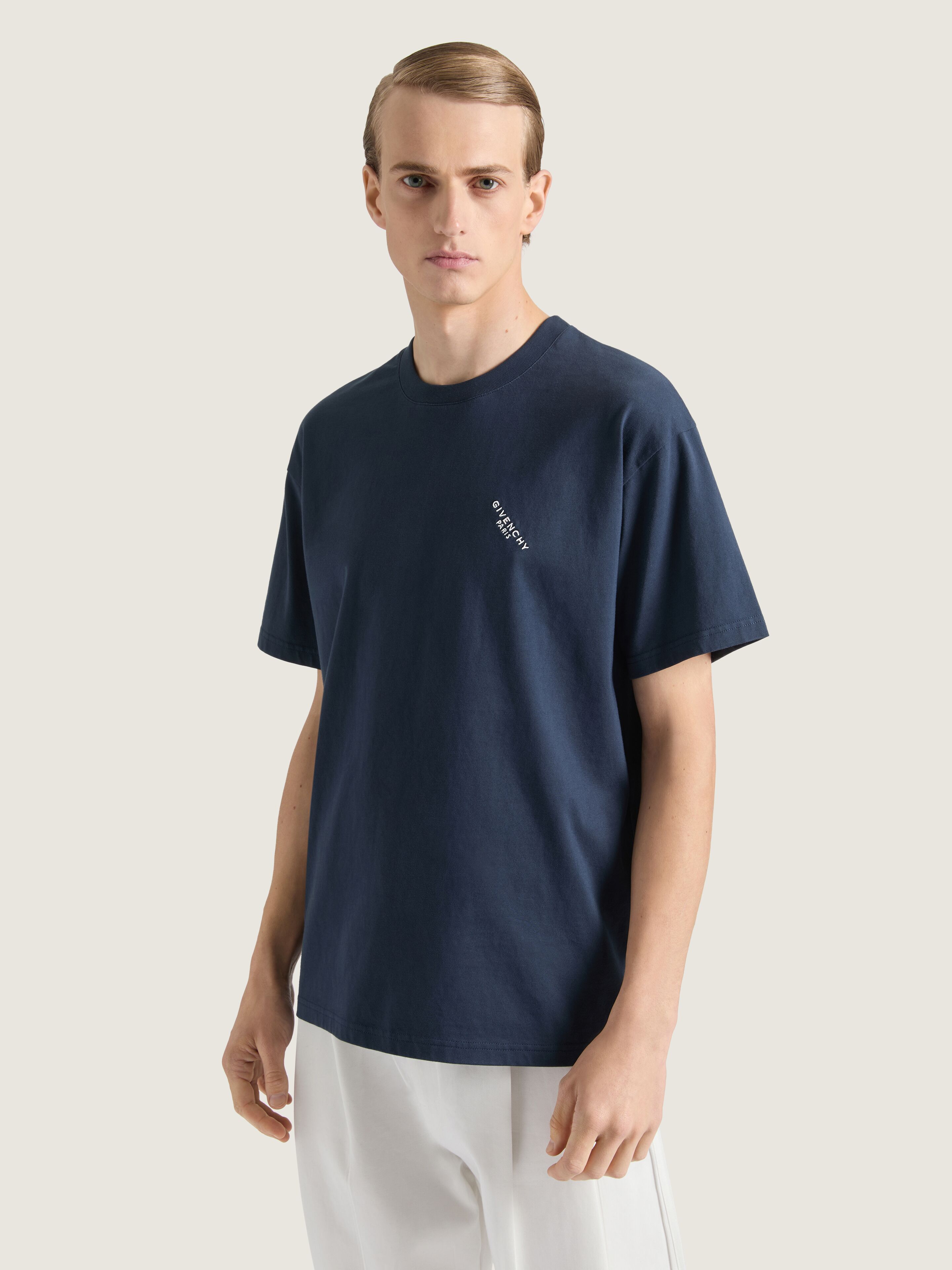 T-shirt in cotton with GIVENCHY Shadow print | Givenchy US