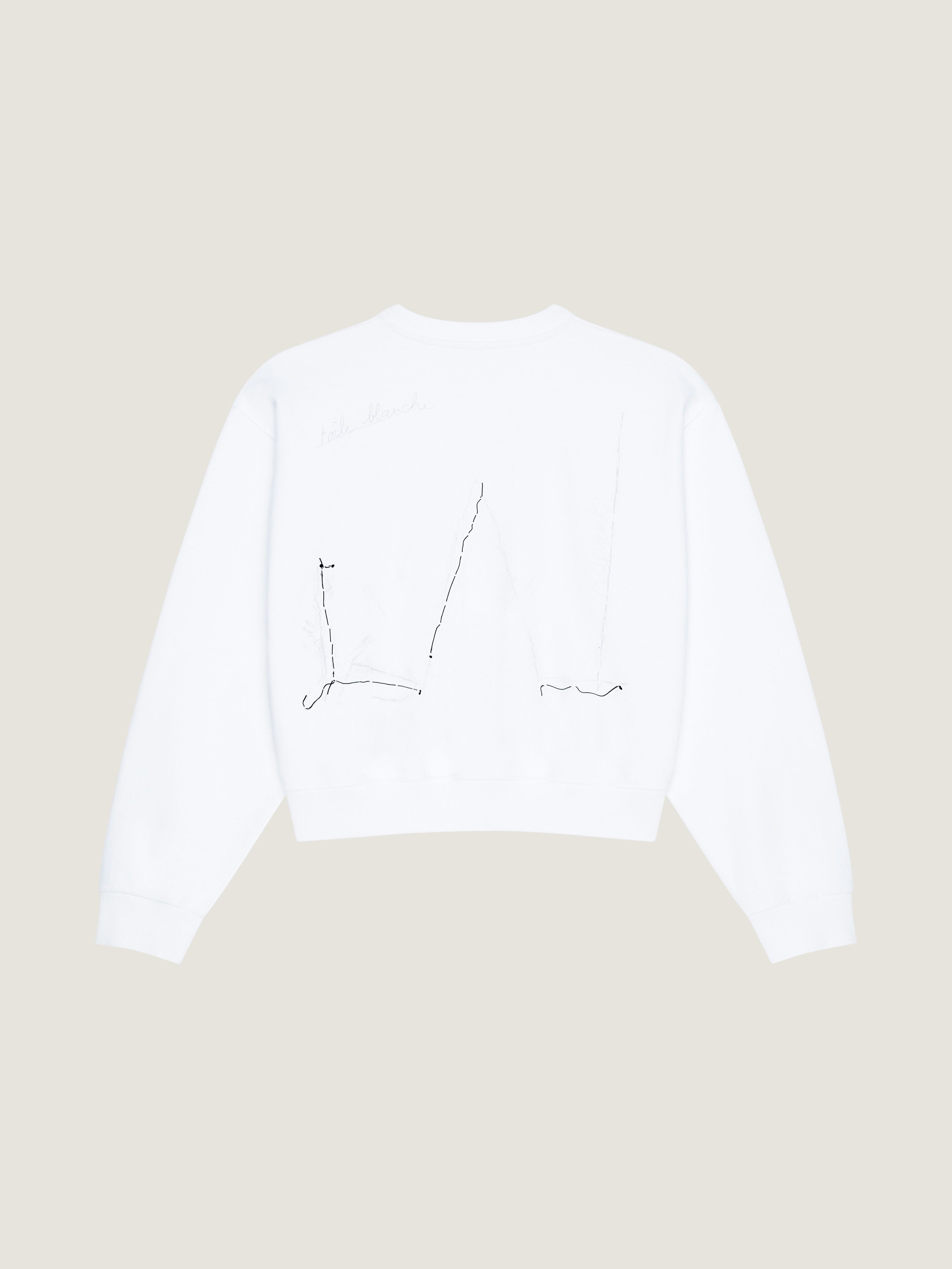 Sweatshirt in fleece with Trompe l'Œil pattern | Givenchy US