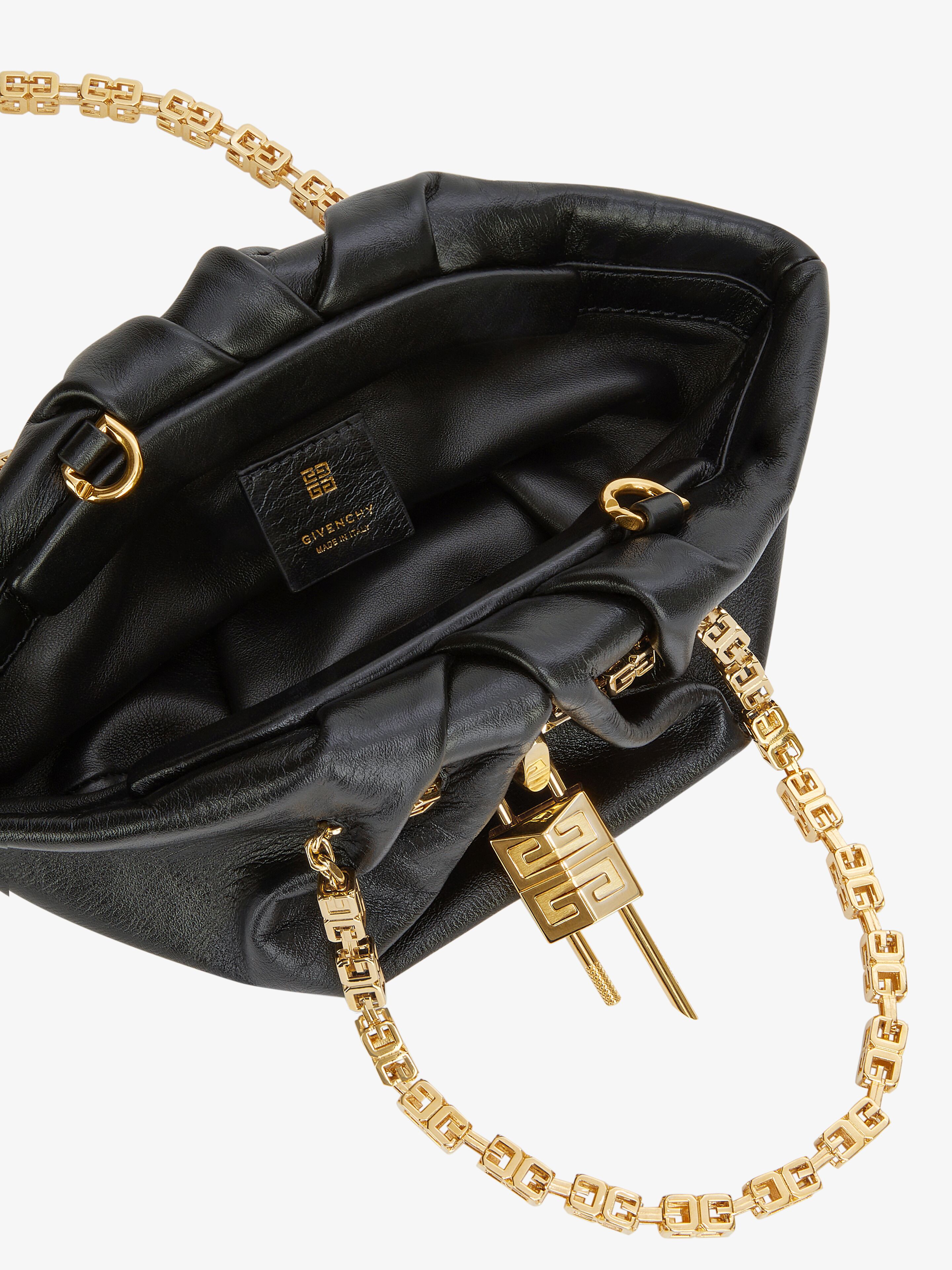 Mini Kenny Neo bag in leather in - black | Givenchy US