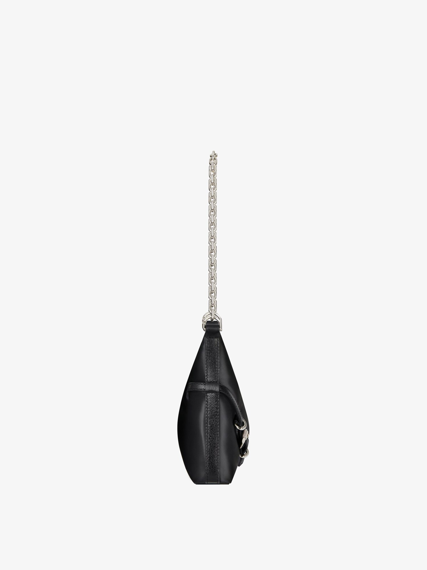 Voyou Party bag in nylon satin - black | Givenchy US