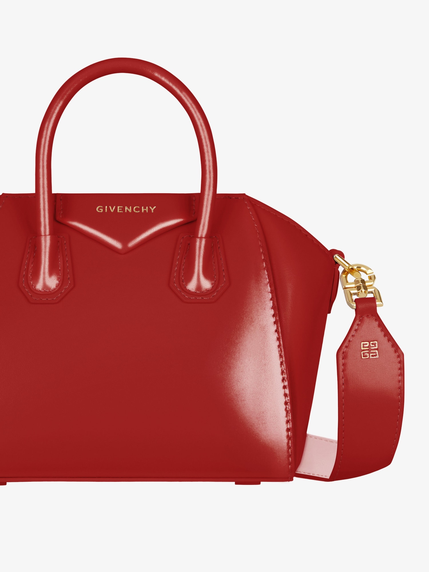 Antigona Toy bag in Box leather in - red/pink | Givenchy US 