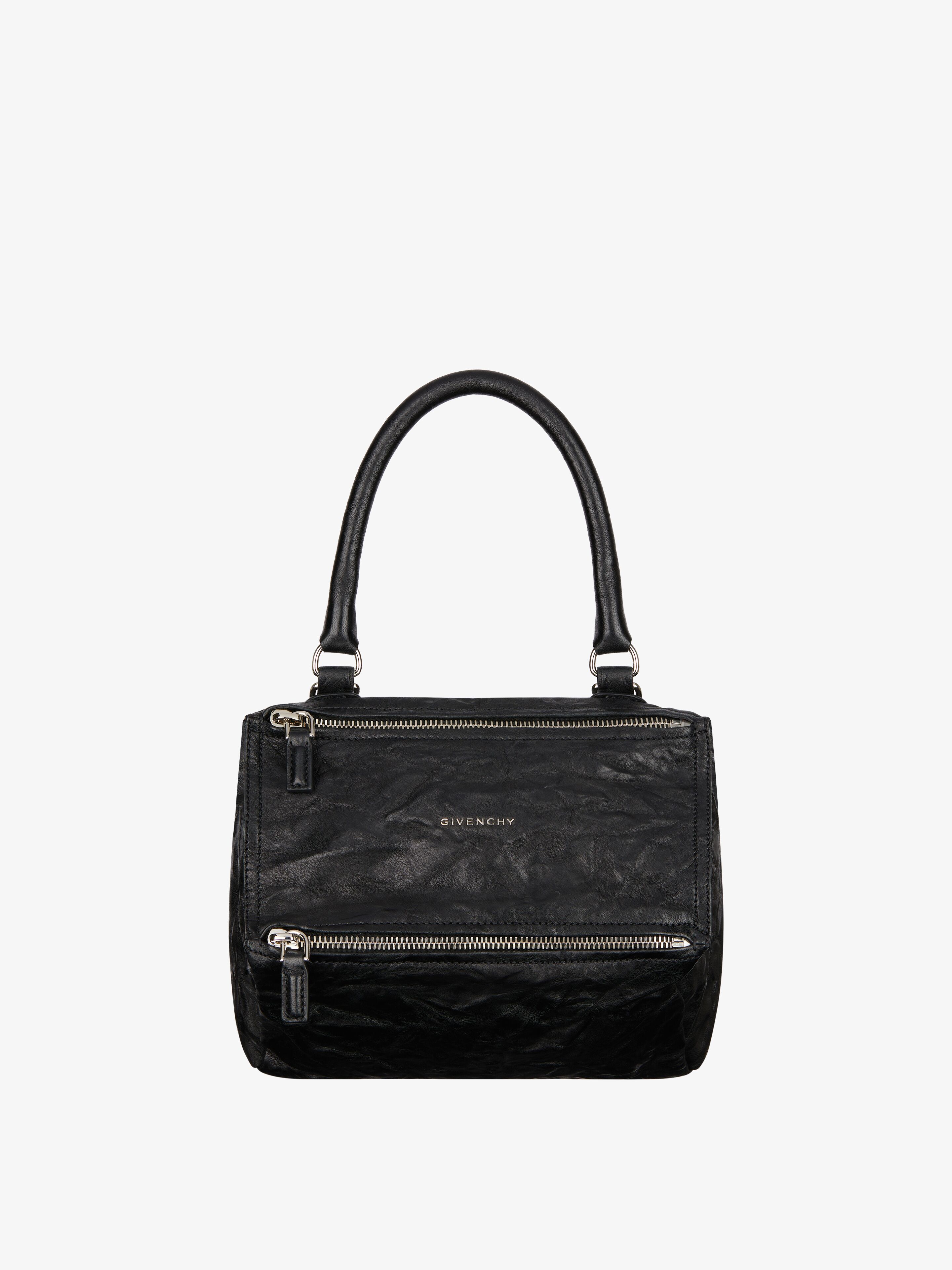 ぱんじー様 専用 Givenchy Black Pandora Pouch Wristlet Bag Goat Leather