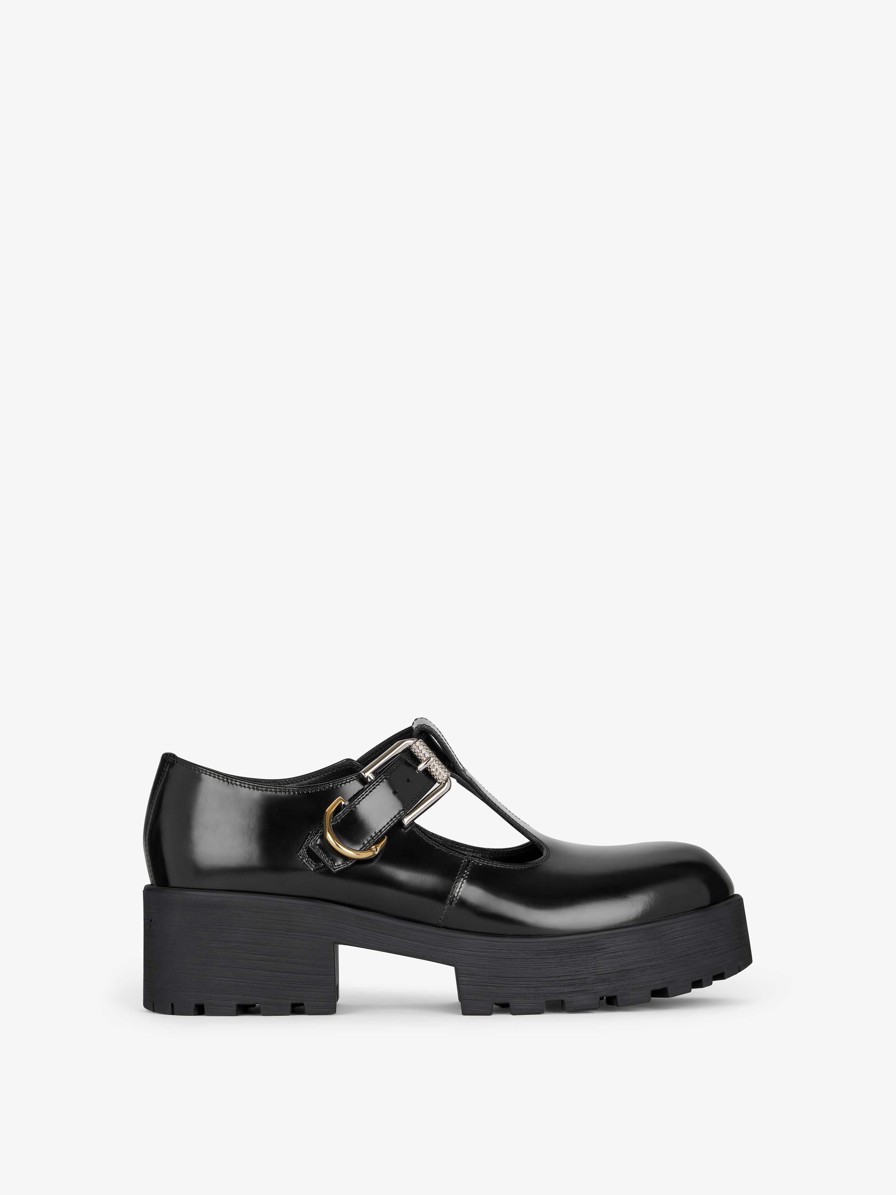 Givenchy - Babies Voyou En Cuir - Noir - pour Femme - Taille : 39