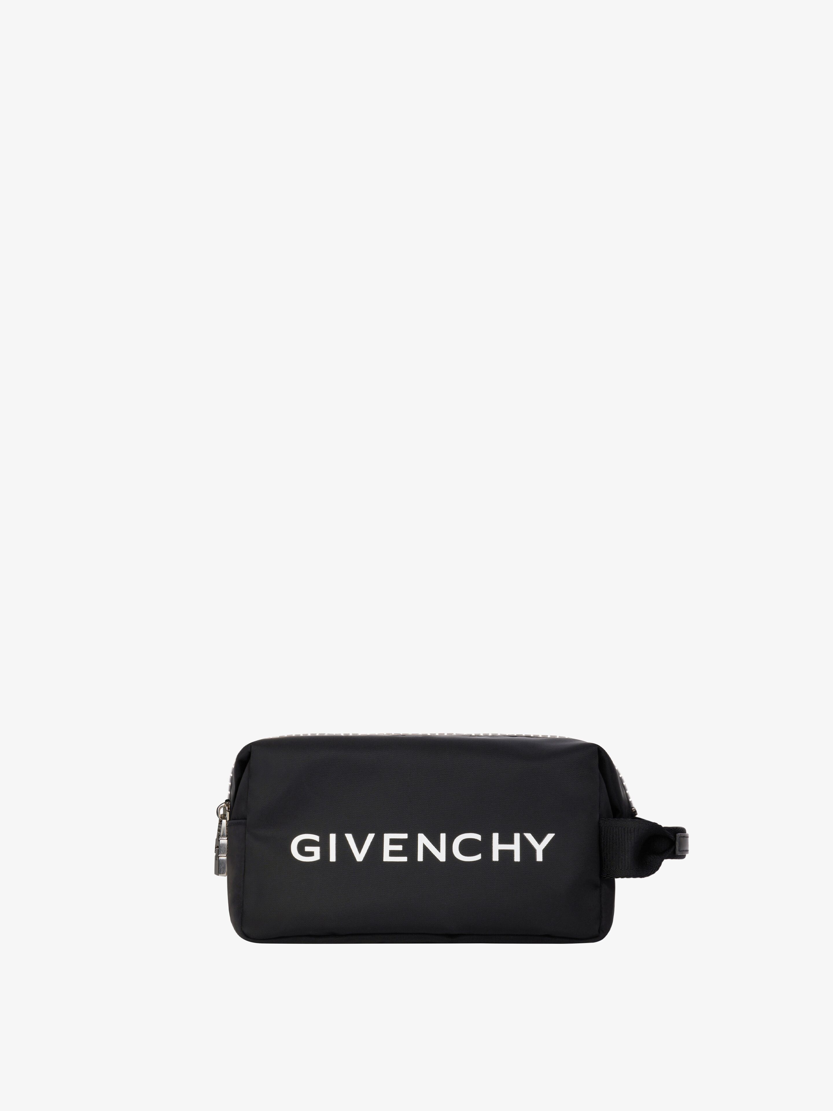 Gジップ ポーチ - ブラック | GIVENCHY JP