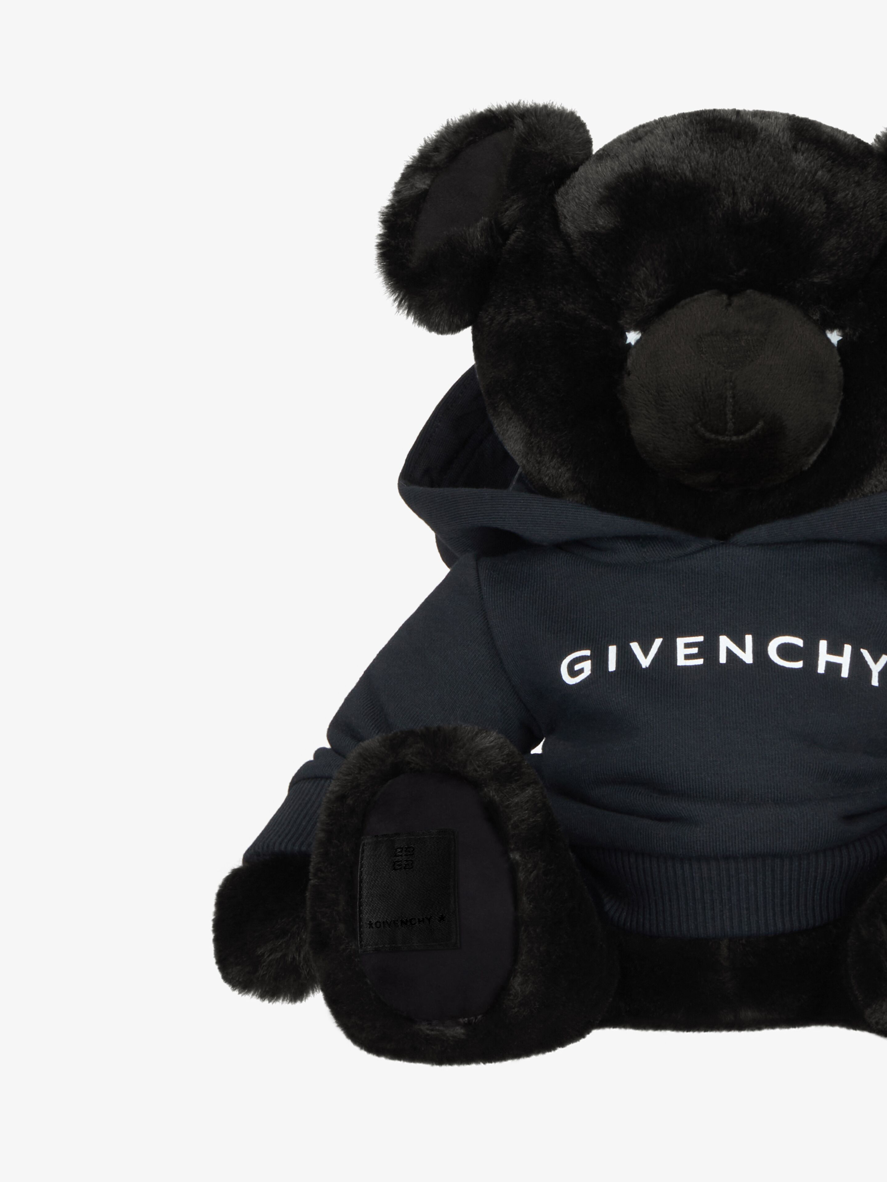 GIVENCHY teddy bear in faux fur in black Givenchy DE