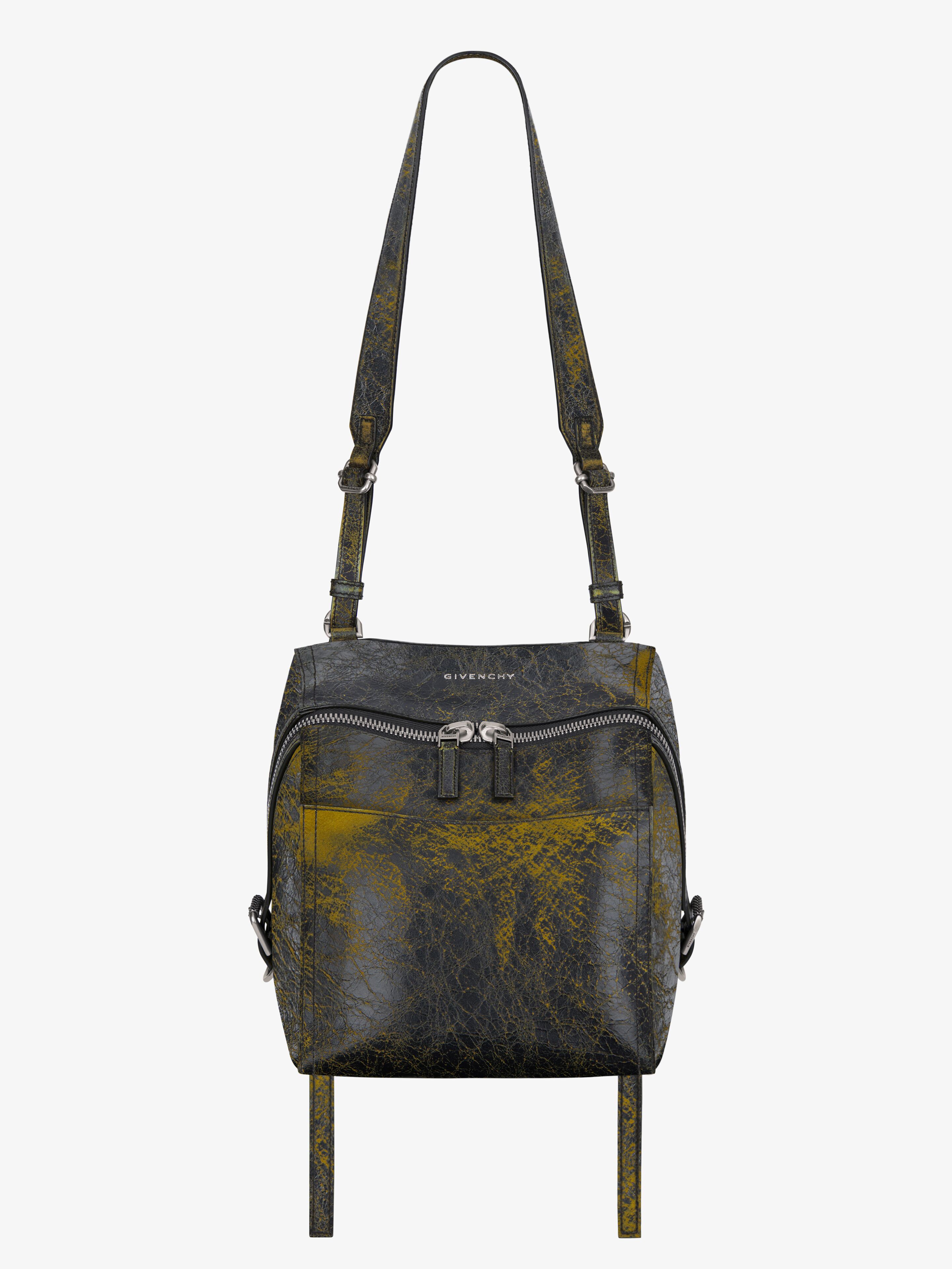 Givenchy - Sac Pandora Petit Modèle En Cuir Craquelé - pour Homme