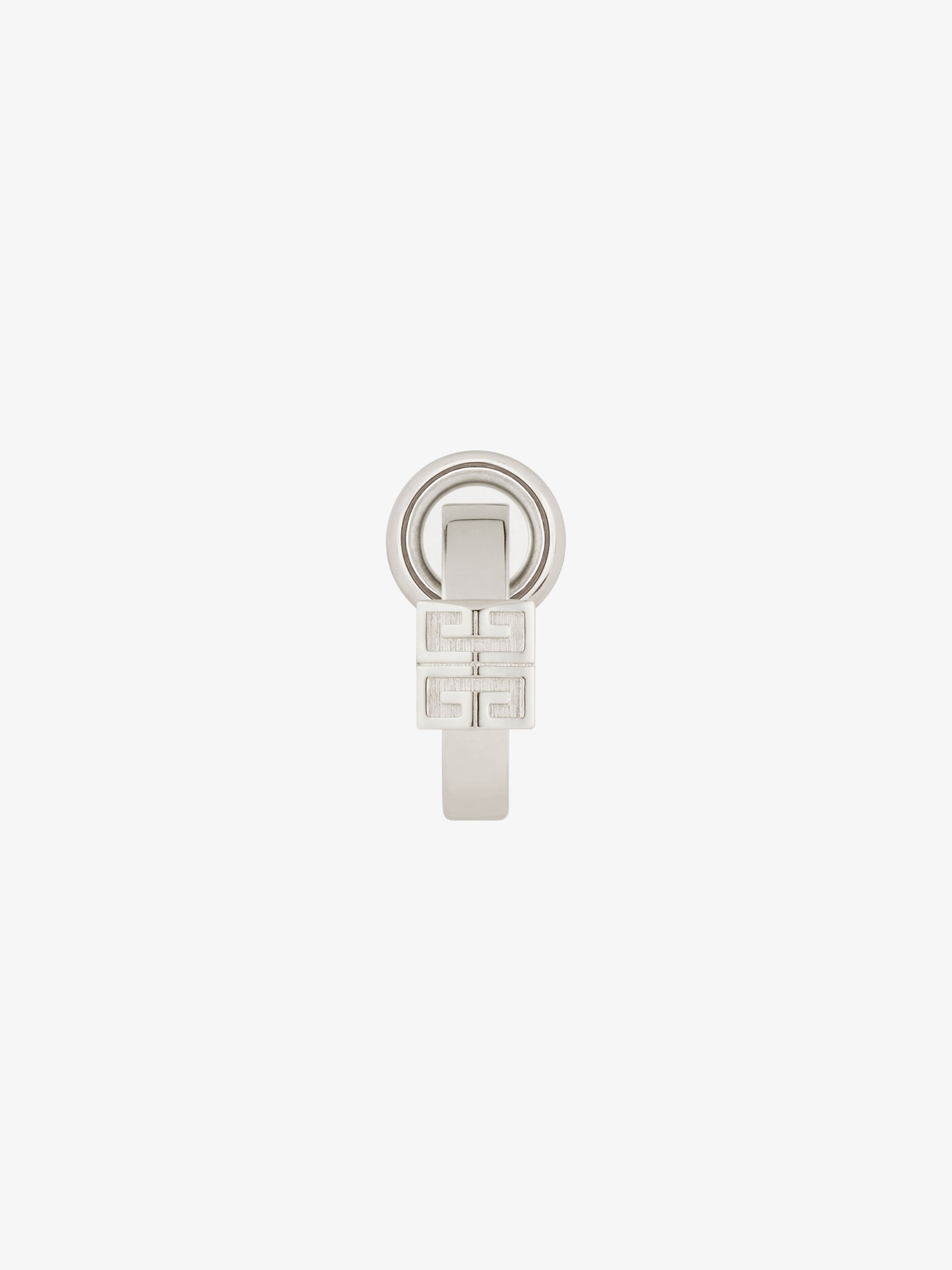 Shop Givenchy 4g Earring In Metal In Multicolor