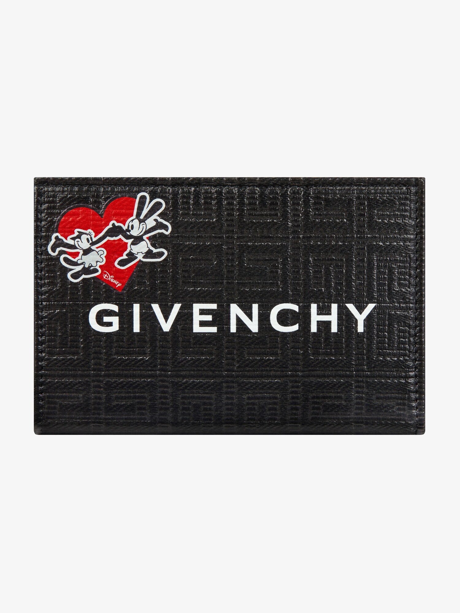Portefeuille Oswald Giv Cut en toile enduite 4G - noir | Givenchy FR