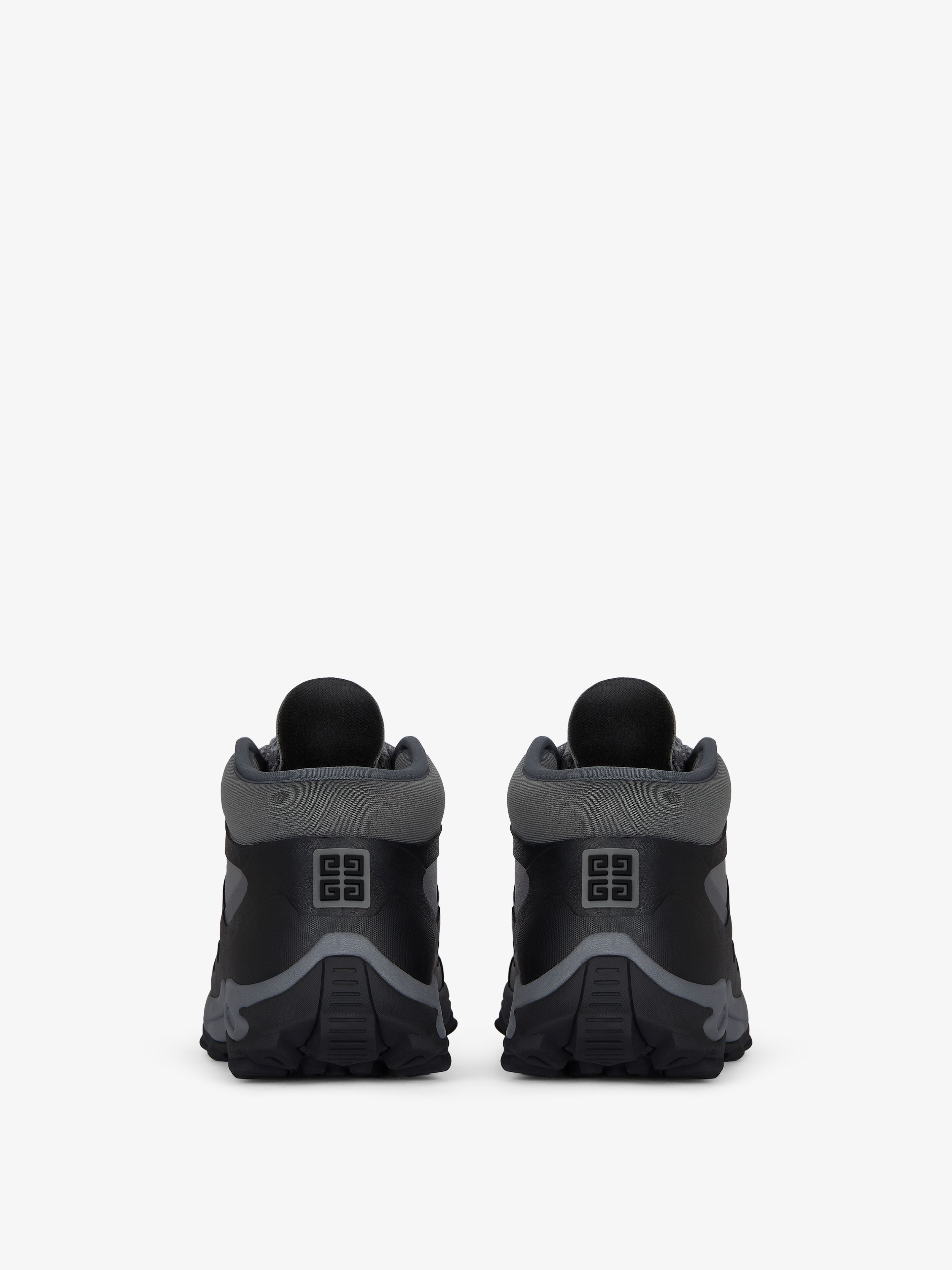 Bogs lace up boots in rubber and neoprene in - black/grey Bogs lace up boots in rubber and neoprene in - black/grey