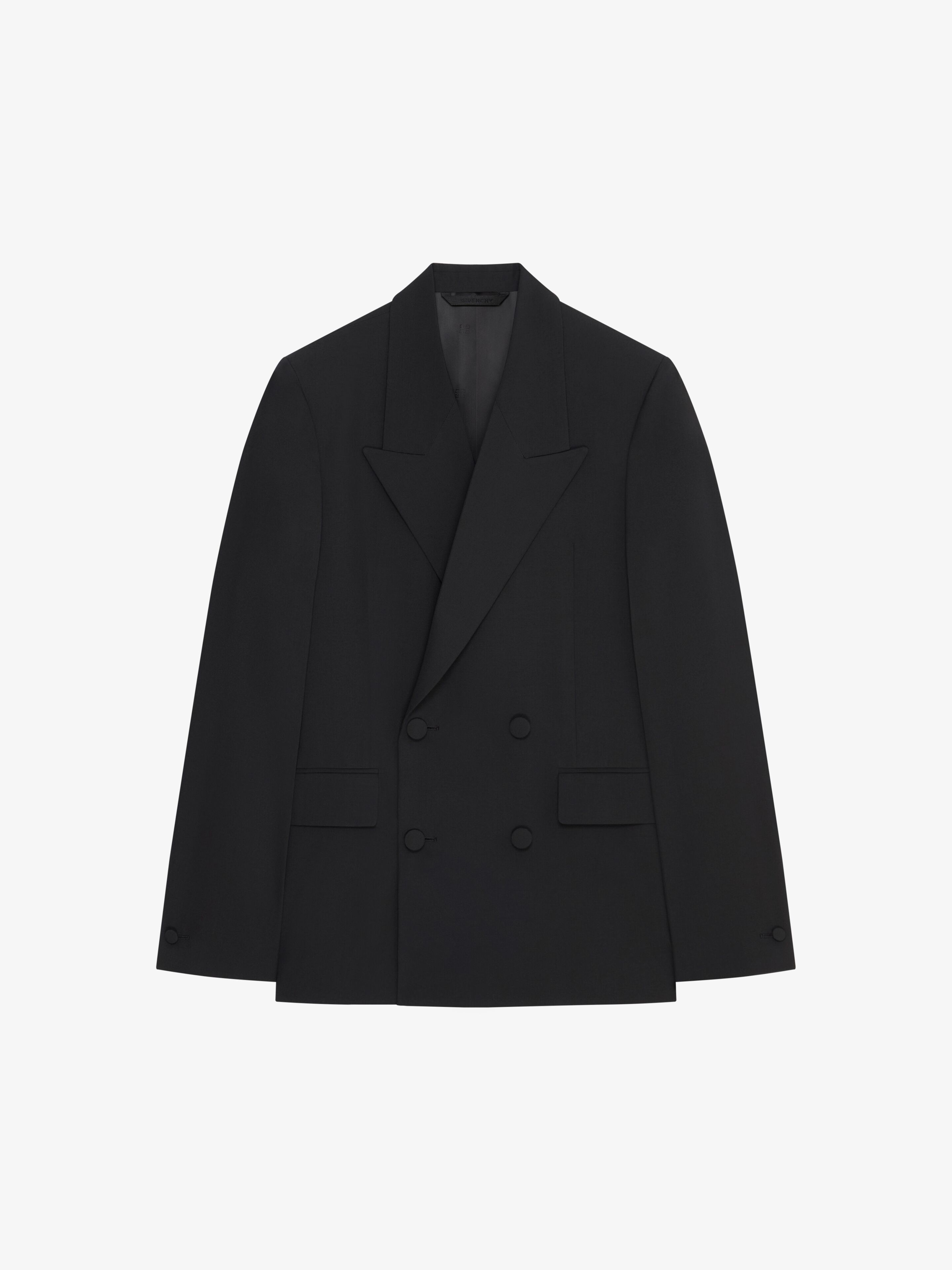 Givenchy - Veste Slim En Laine - Noir - pour Homme - Taille : 44