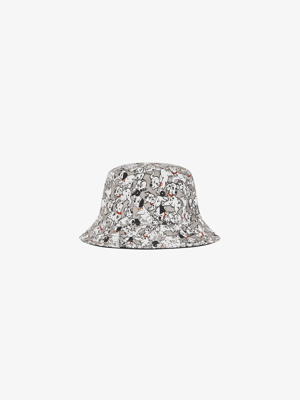 GIVENCHY 101 Dalmatians reversible bucket hat in printed nylon - black | Givenchy US