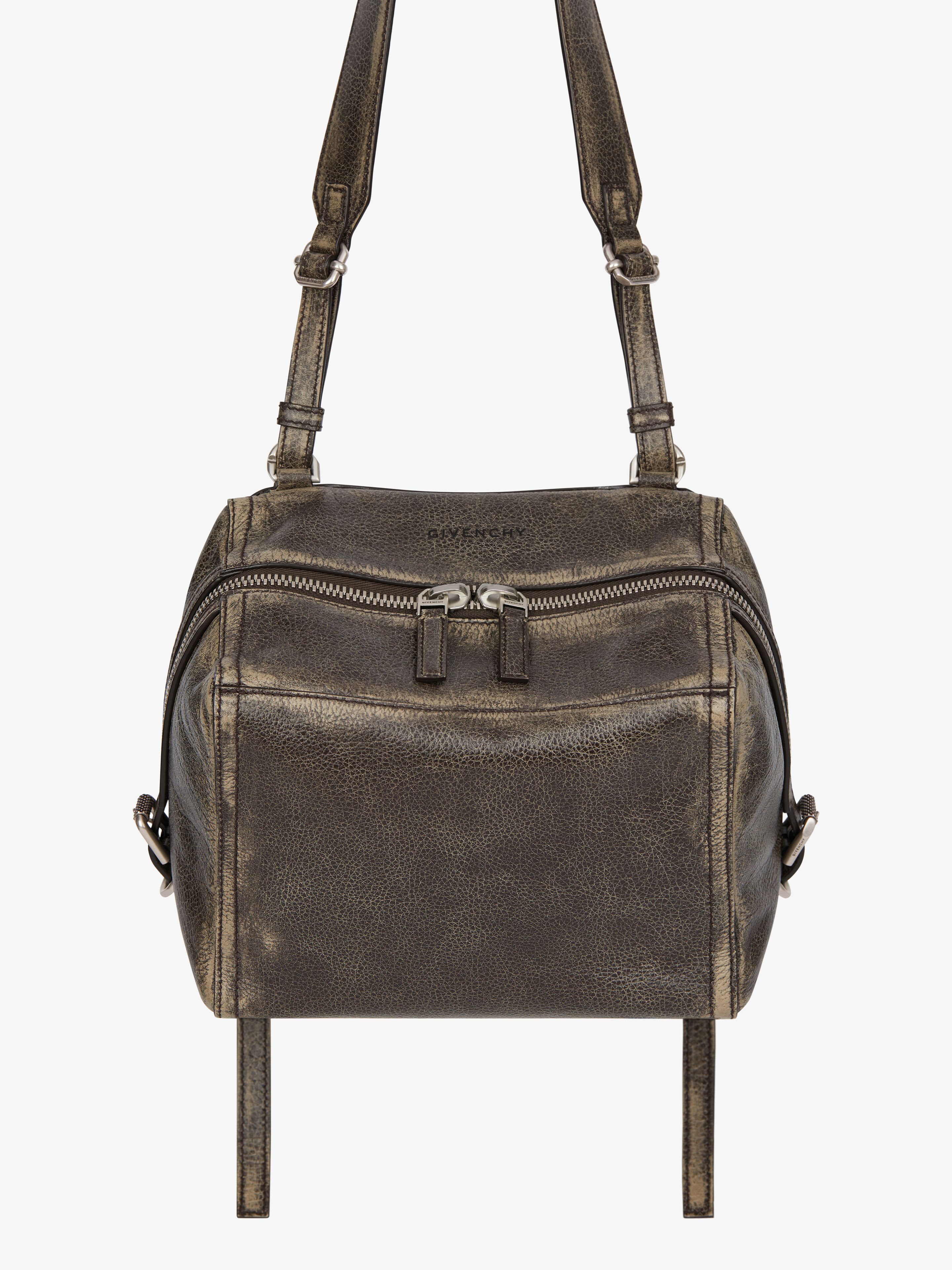 Small Pandora bag in aged leather | Givenchy CA | Givenchy