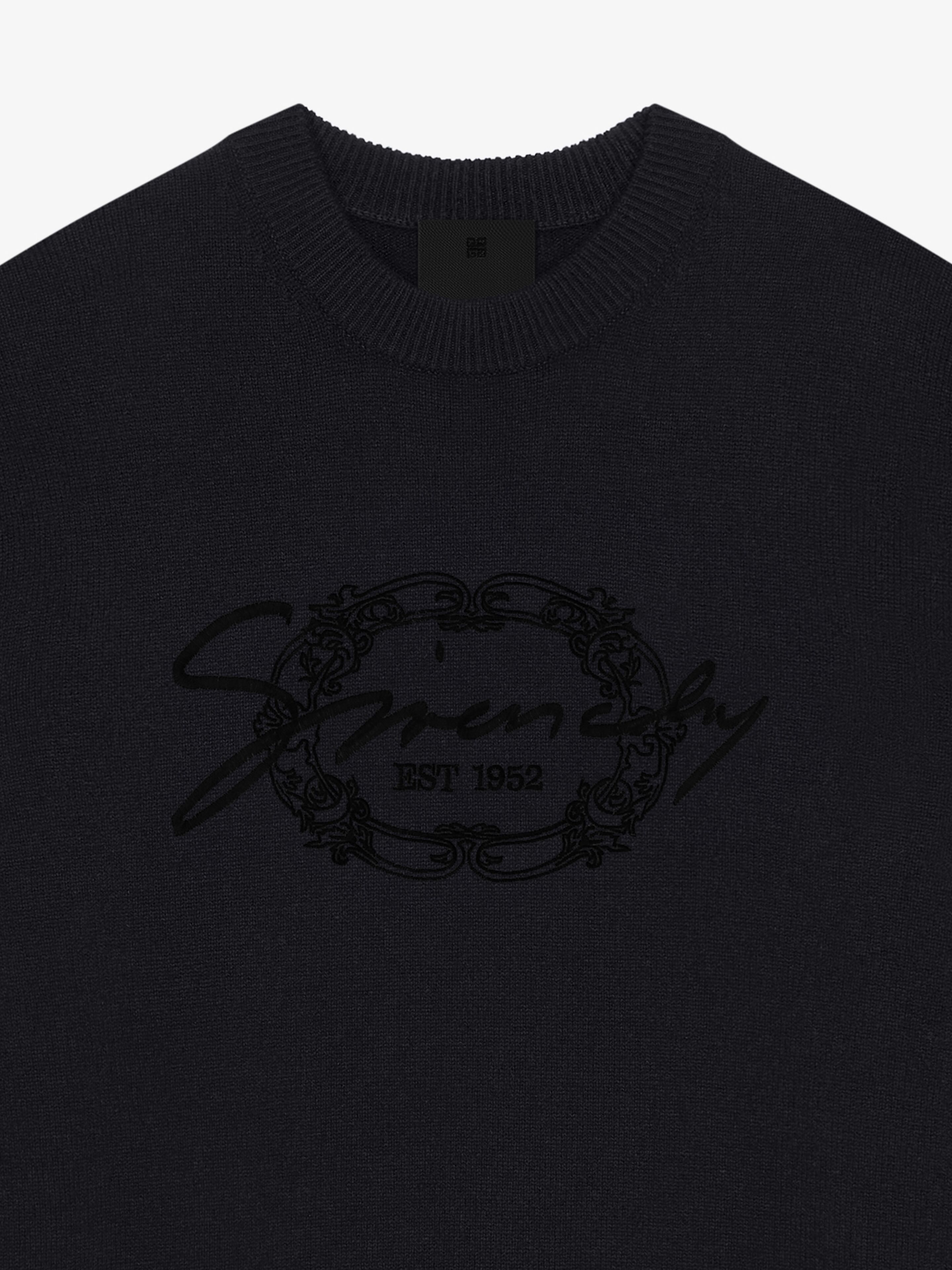 ウール GIVENCHY メダリオン セーター - ブラック | GIVENCHY JP