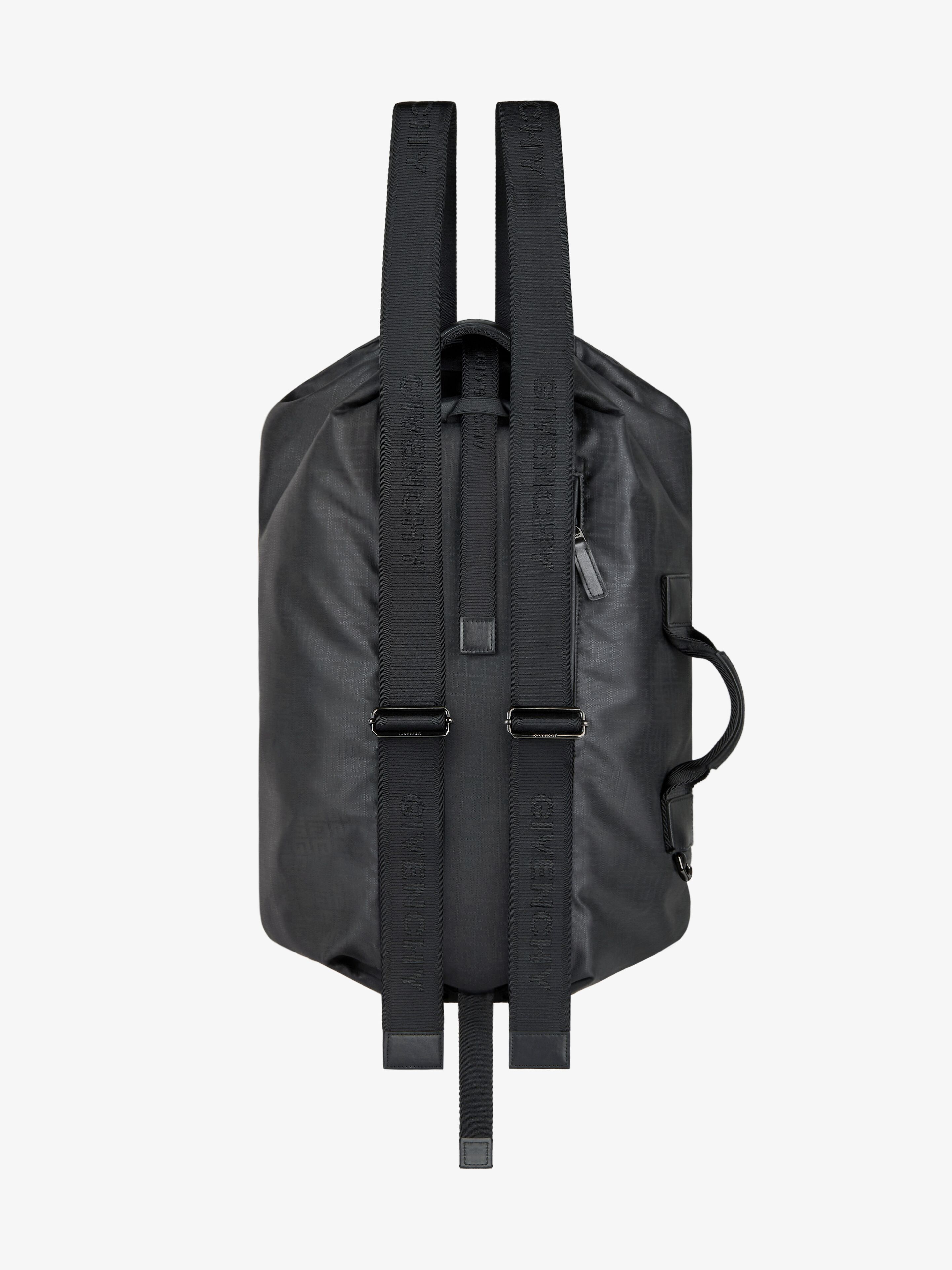 G-Zip backpack in 4G nylon in - black | Givenchy US